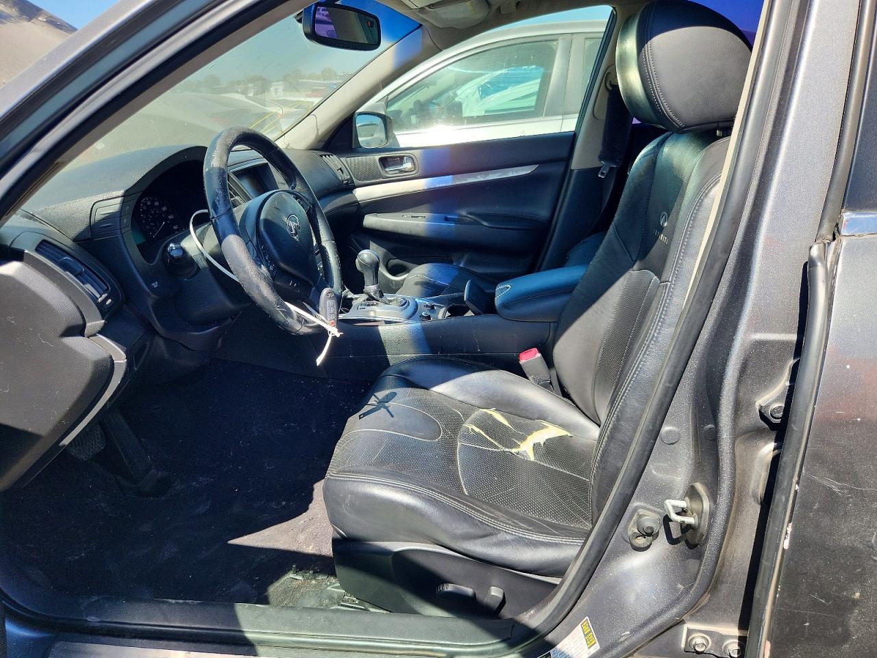 2011 Infiniti G37 Sport Gray vin: JN1CV6AP7BM506467