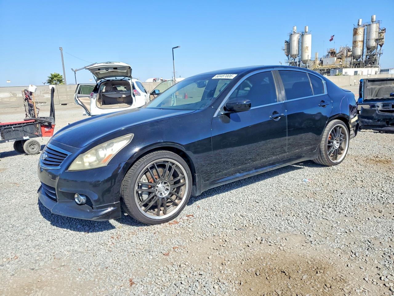 2012 Infiniti G37 Sedan Journey Black vin: JN1CV6AP7CM620096