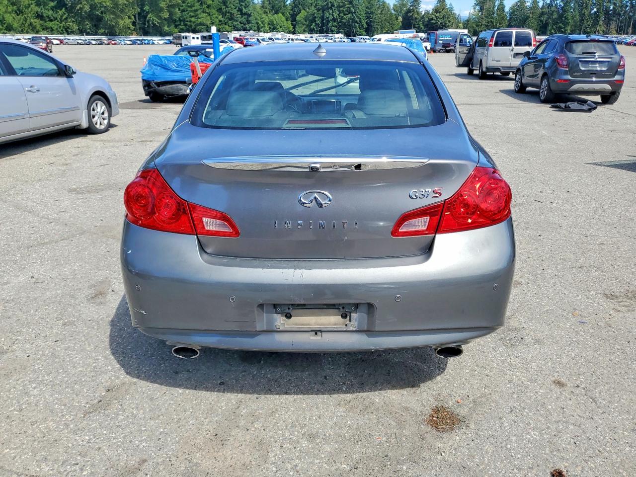 2012 Infiniti G37 Sedan Journey Gray vin: JN1CV6AP7CM621667