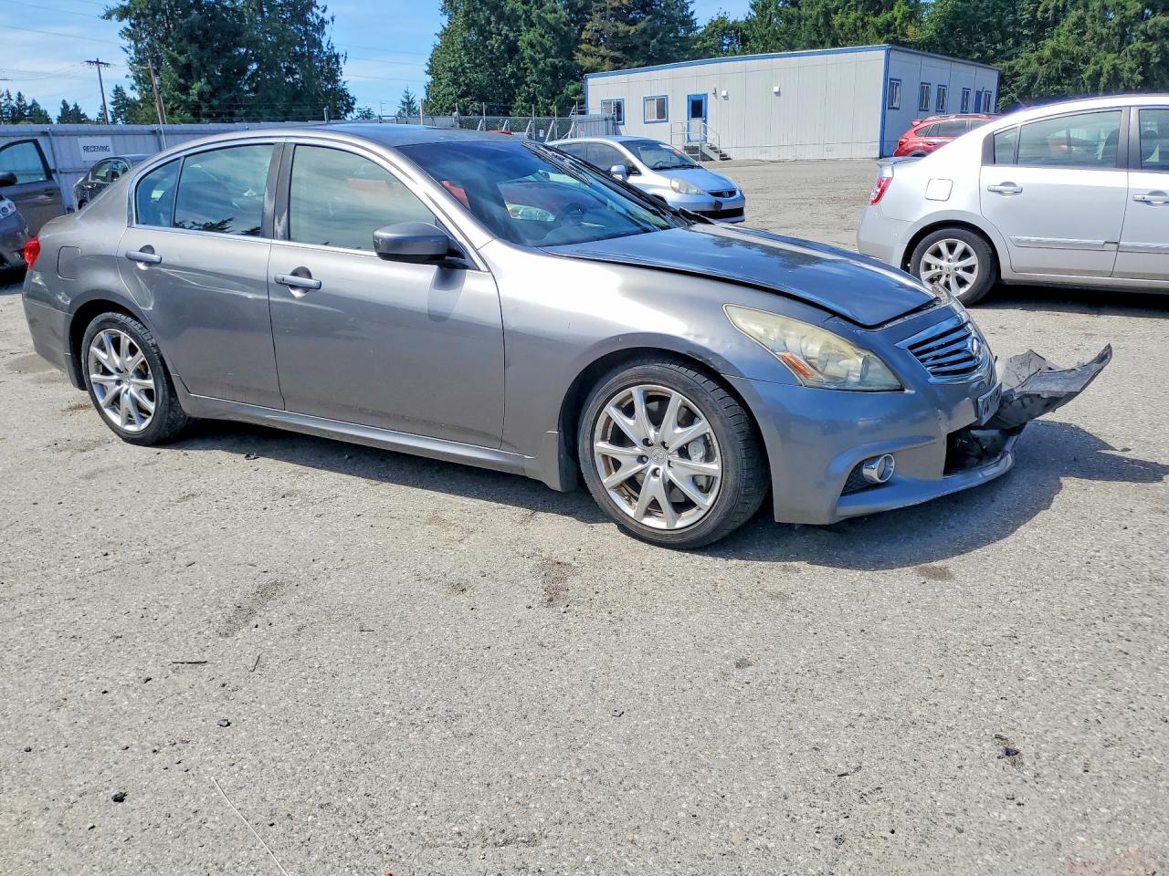 2012 Infiniti G37 Sedan Journey Gray vin: JN1CV6AP7CM621667