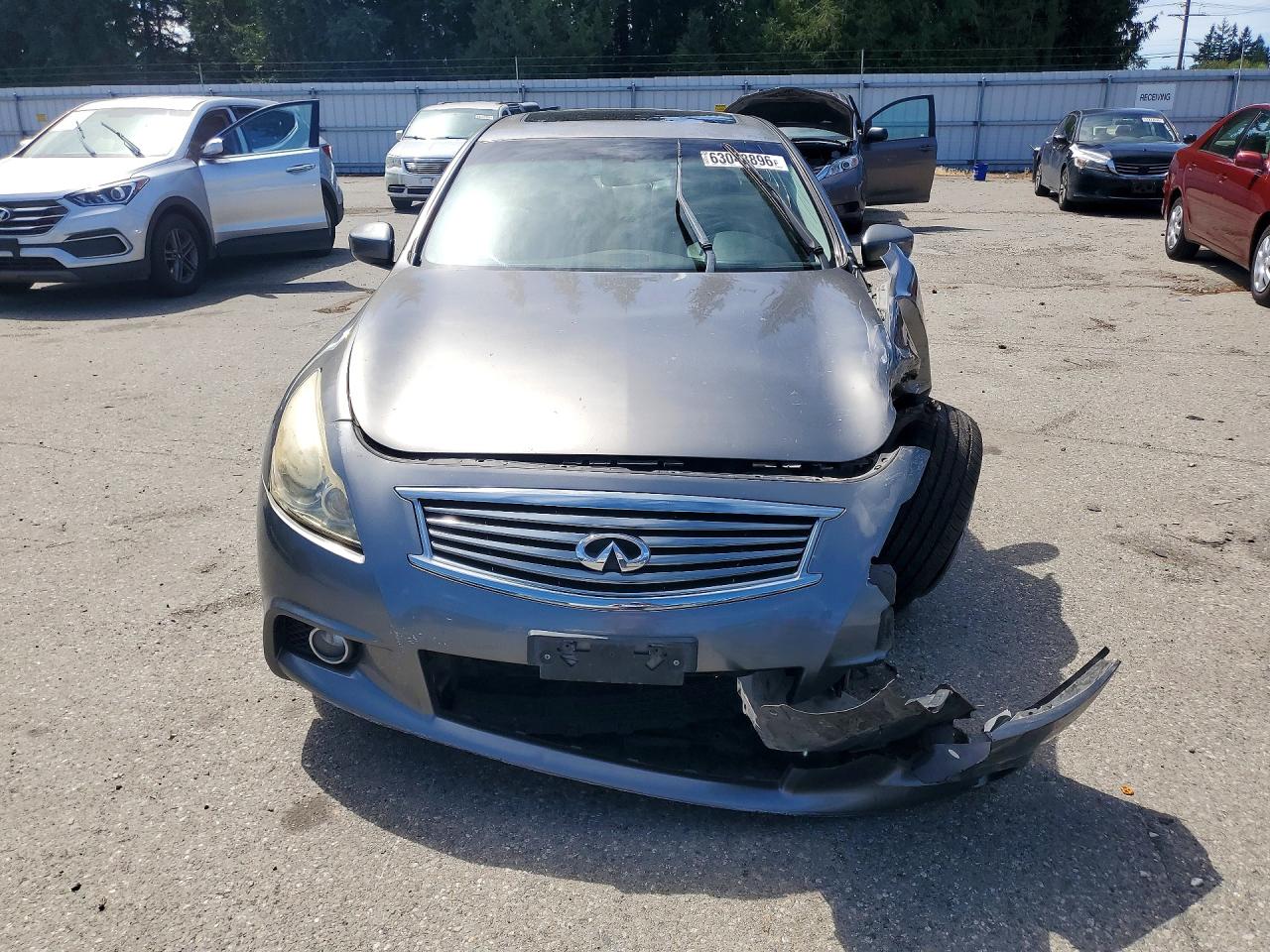 2012 Infiniti G37 Sedan Journey Gray vin: JN1CV6AP7CM621667