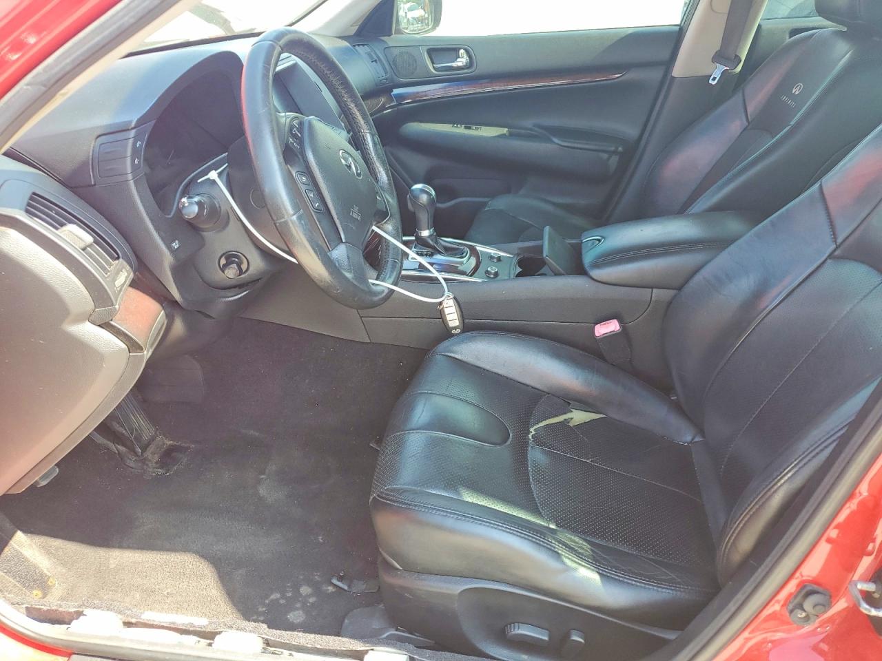 2012 Infiniti G37 Sedan Journey Красный vin: JN1CV6AP7CM628568