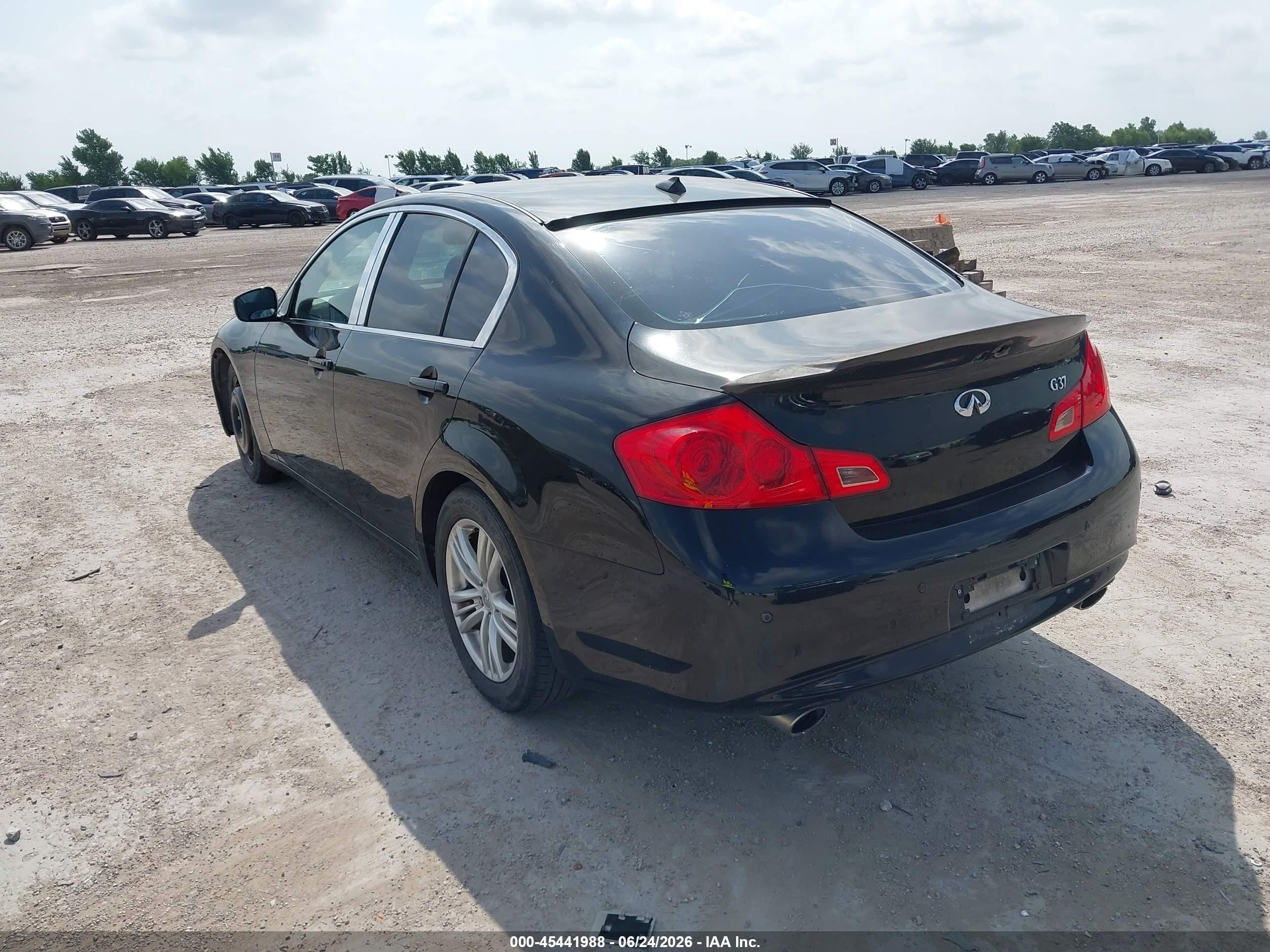 2012 Infiniti G37 Journey Black vin: JN1CV6AP7CM931561