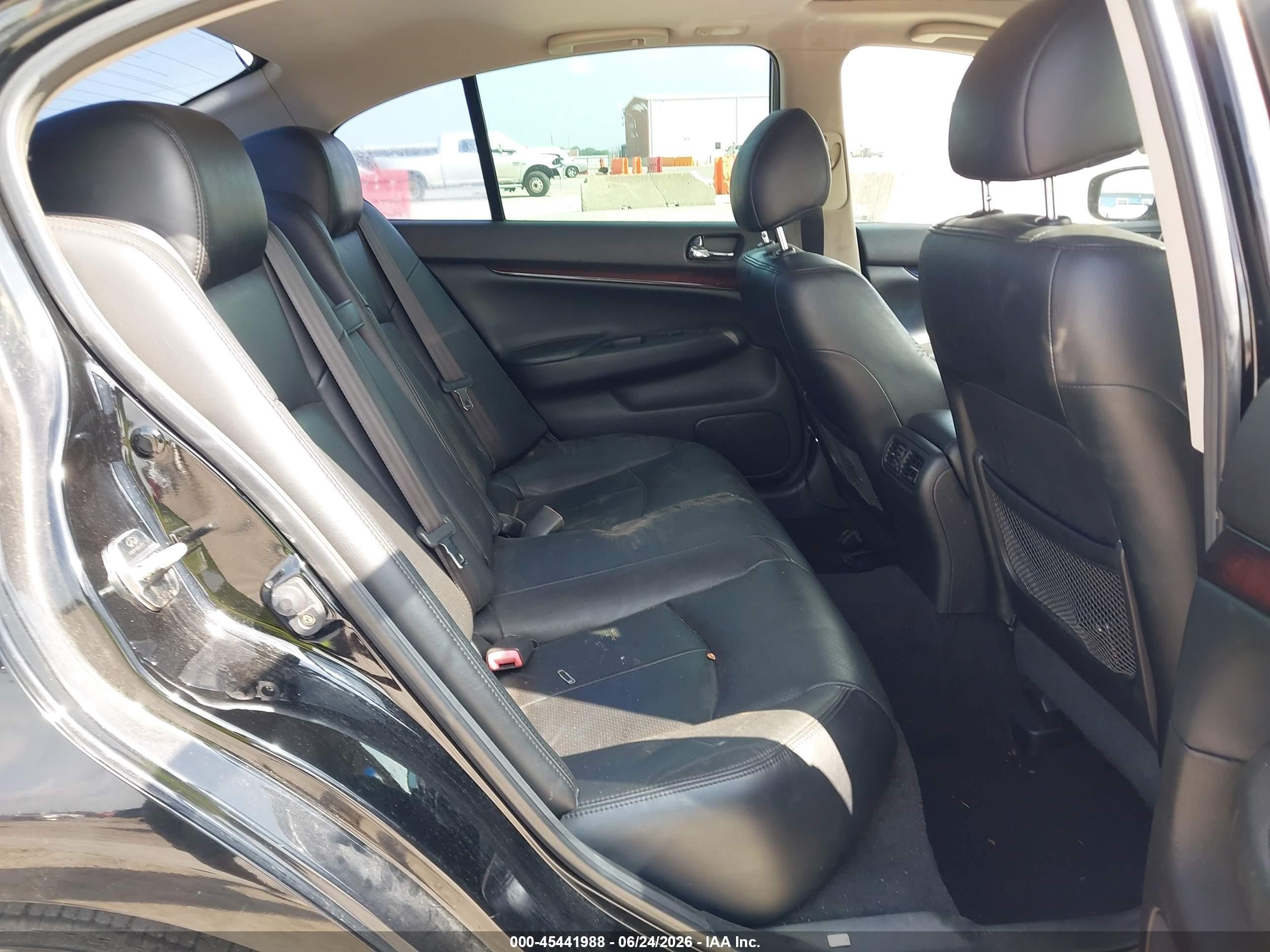 2012 Infiniti G37 Journey Black vin: JN1CV6AP7CM931561