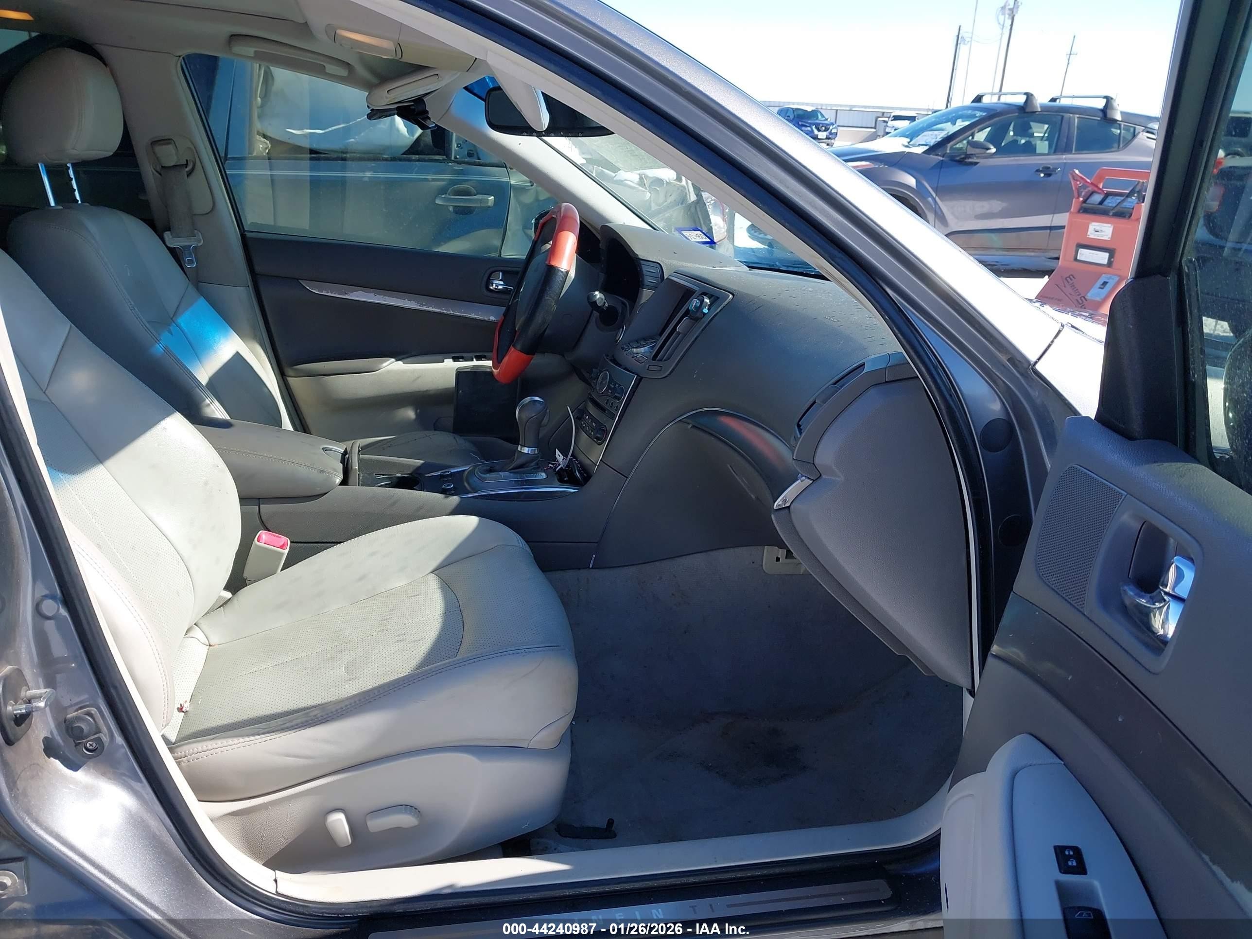 2012 Infiniti G37 Journey Gray vin: JN1CV6AP7CM936016