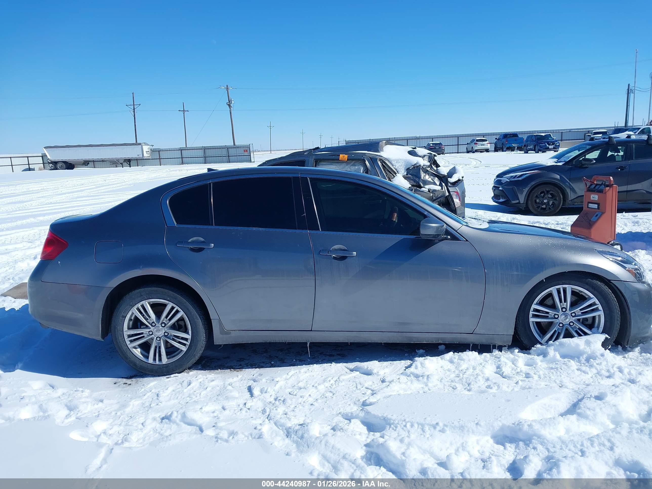2012 Infiniti G37 Journey Gray vin: JN1CV6AP7CM936016