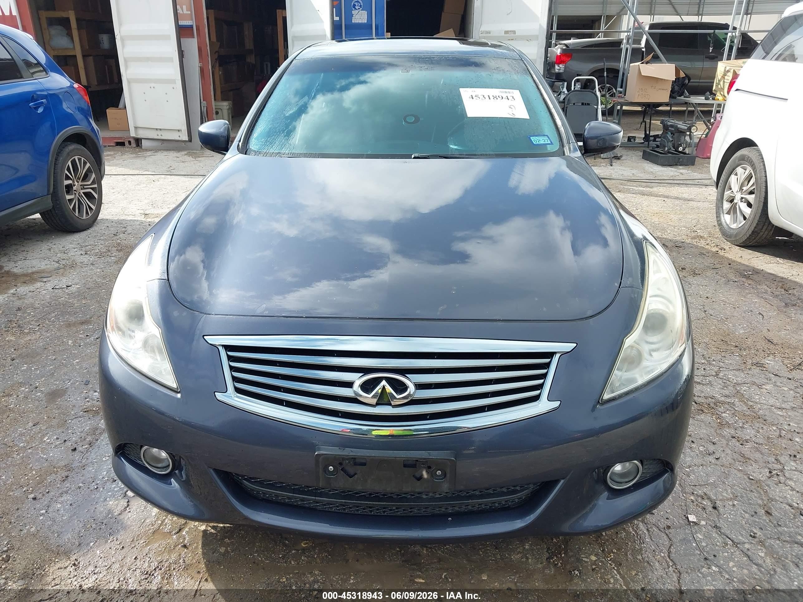 2013 Infiniti G37 Journey Blue vin: JN1CV6AP7DM302402
