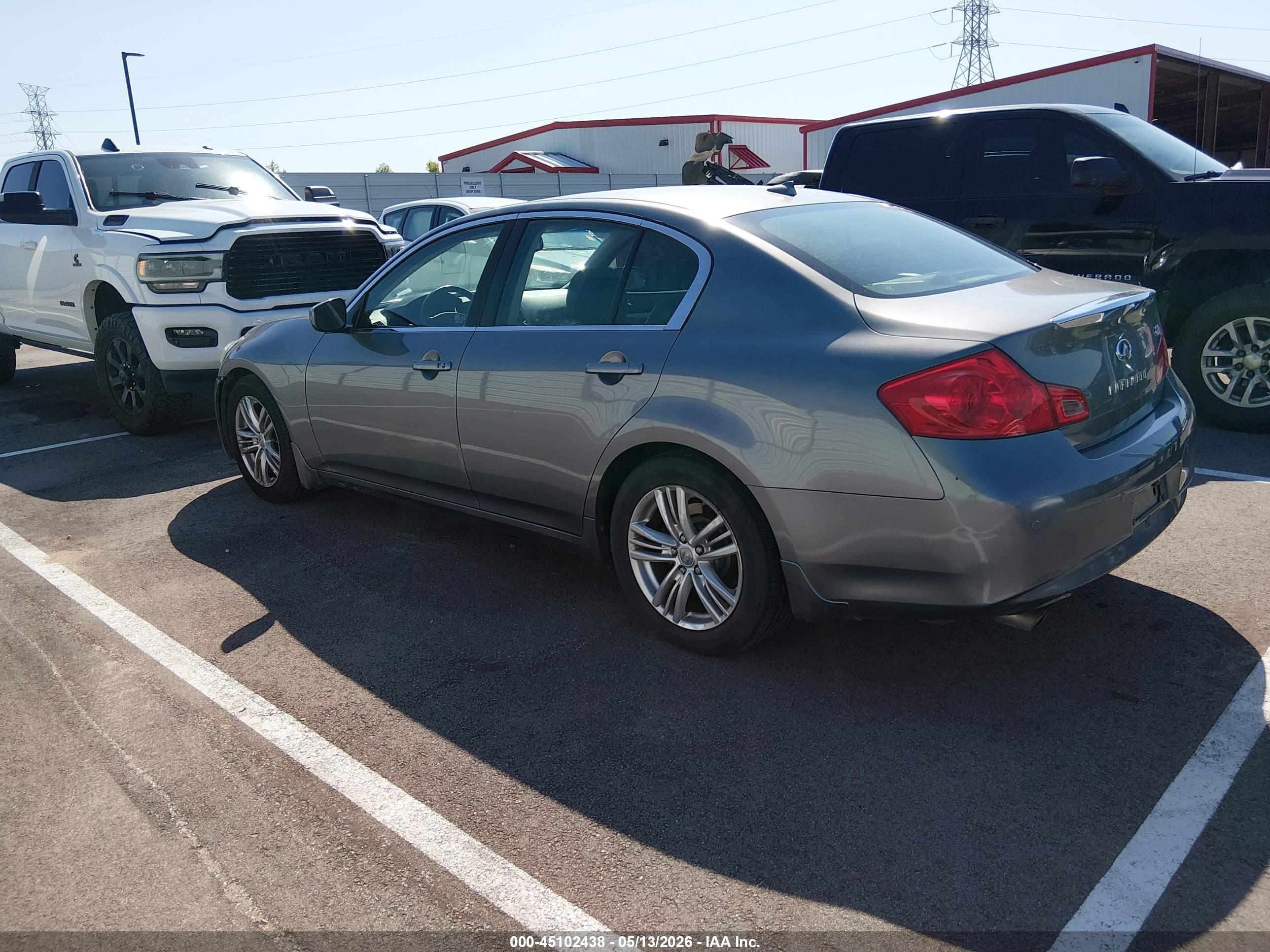 2013 Infiniti G37 Journey Серый vin: JN1CV6AP7DM304067
