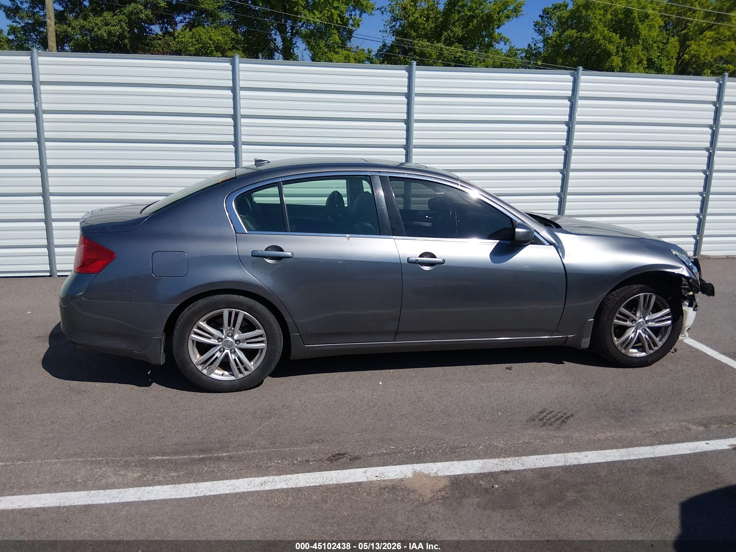2013 Infiniti G37 Journey Серый vin: JN1CV6AP7DM304067