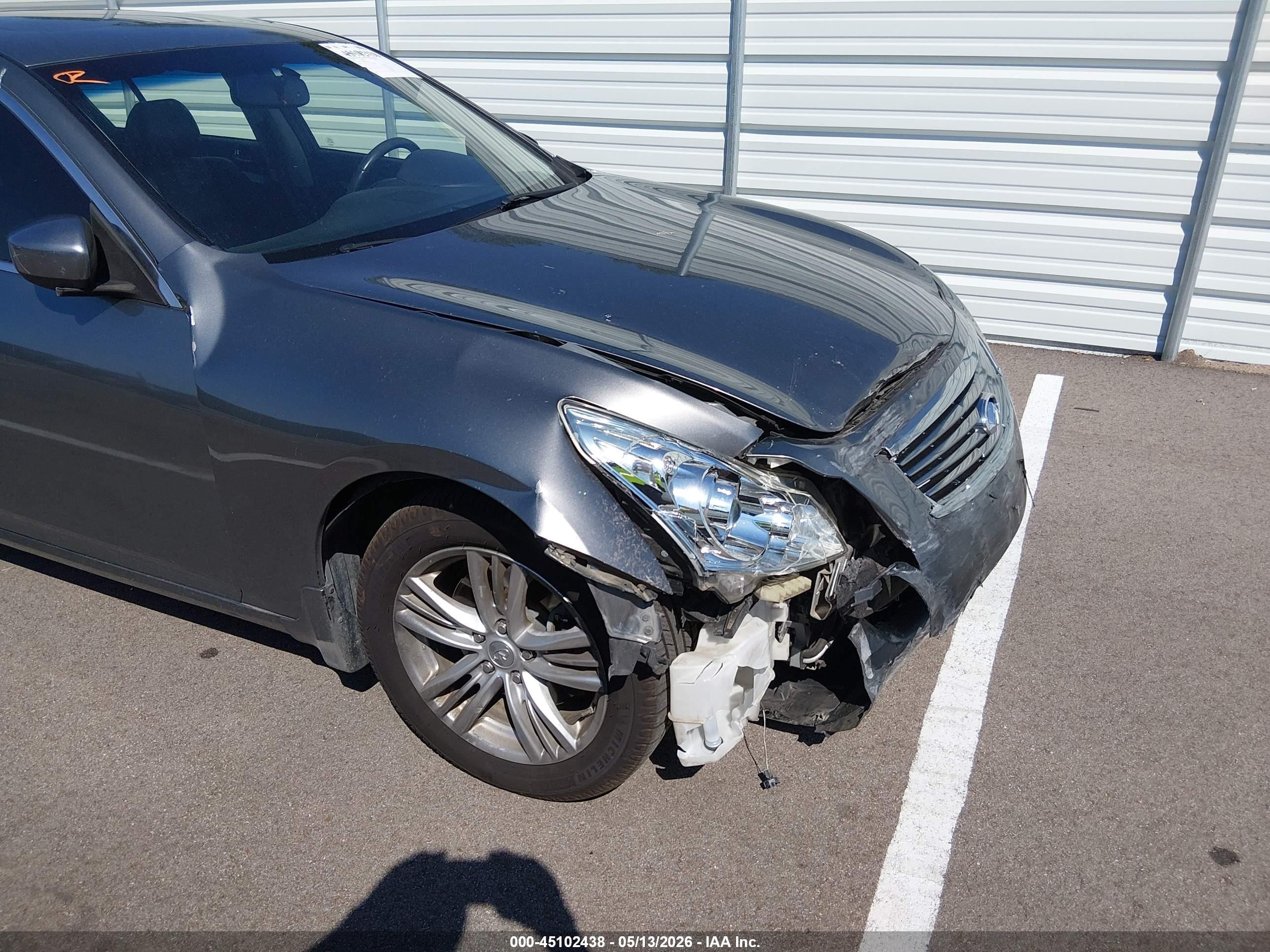2013 Infiniti G37 Journey Серый vin: JN1CV6AP7DM304067