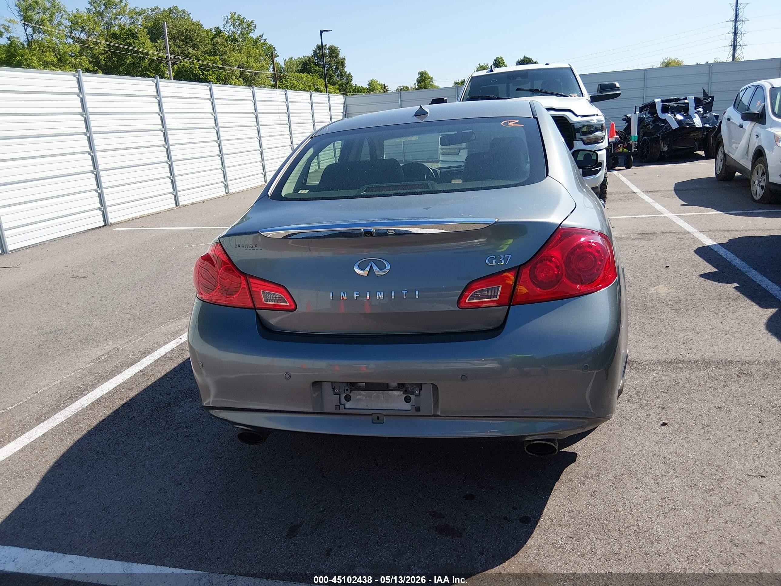 2013 Infiniti G37 Journey Серый vin: JN1CV6AP7DM304067
