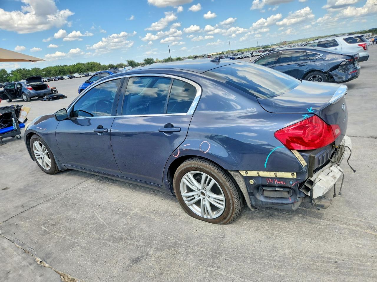 2013 Infiniti G37 Sedan Journey Серый vin: JN1CV6AP7DM711399