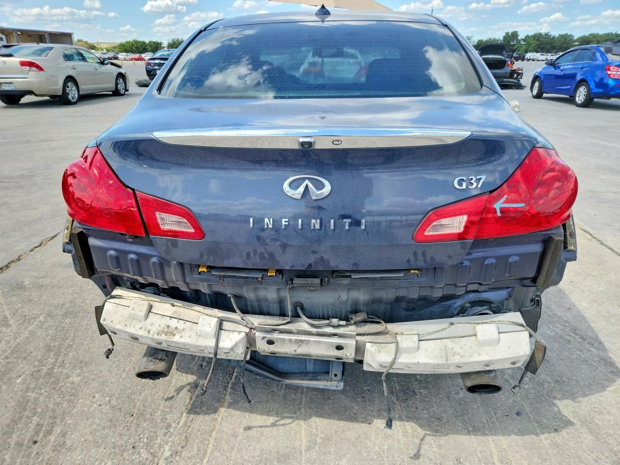 2013 Infiniti G37 Sedan Journey Серый vin: JN1CV6AP7DM711399