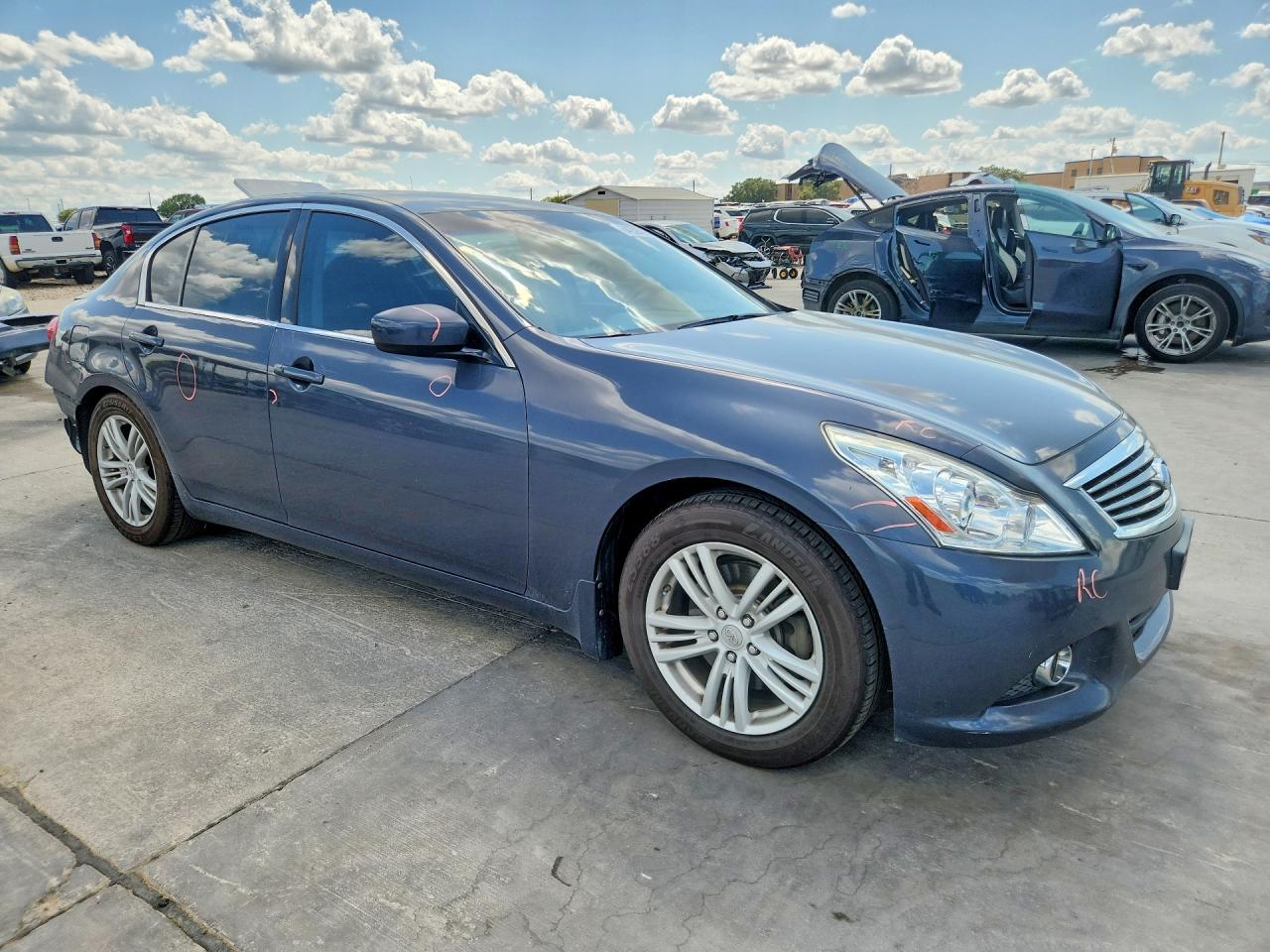2013 Infiniti G37 Sedan Journey Серый vin: JN1CV6AP7DM711399