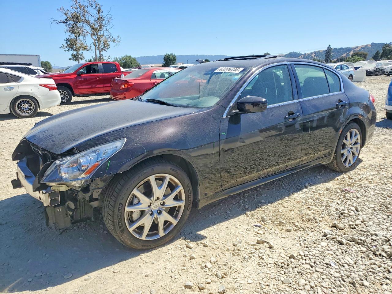 2013 Infiniti G37 Sedan Journey Black vin: JN1CV6AP7DM711449