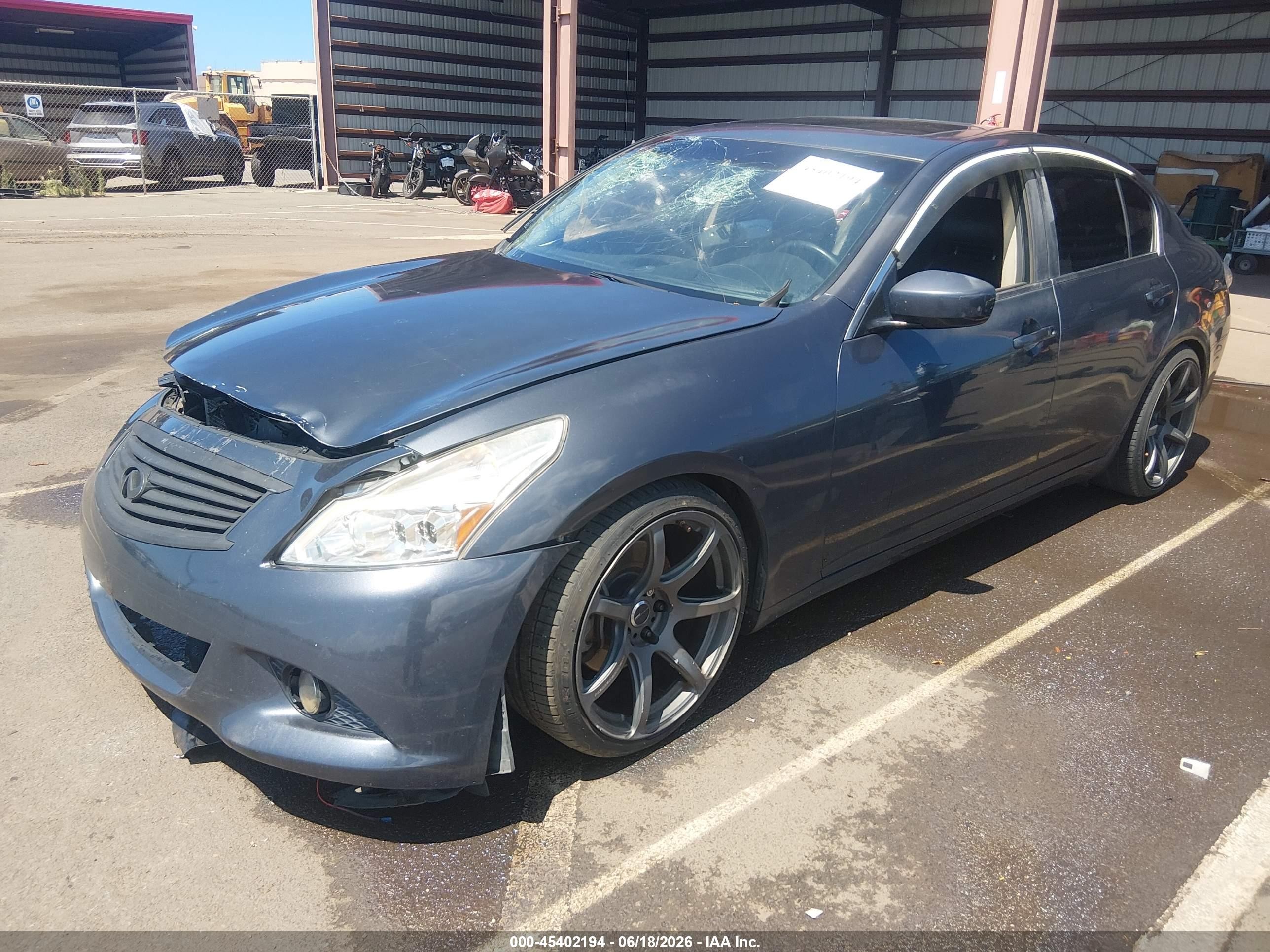 2013 Infiniti G37 Journey Dark Blue vin: JN1CV6AP7DM713976