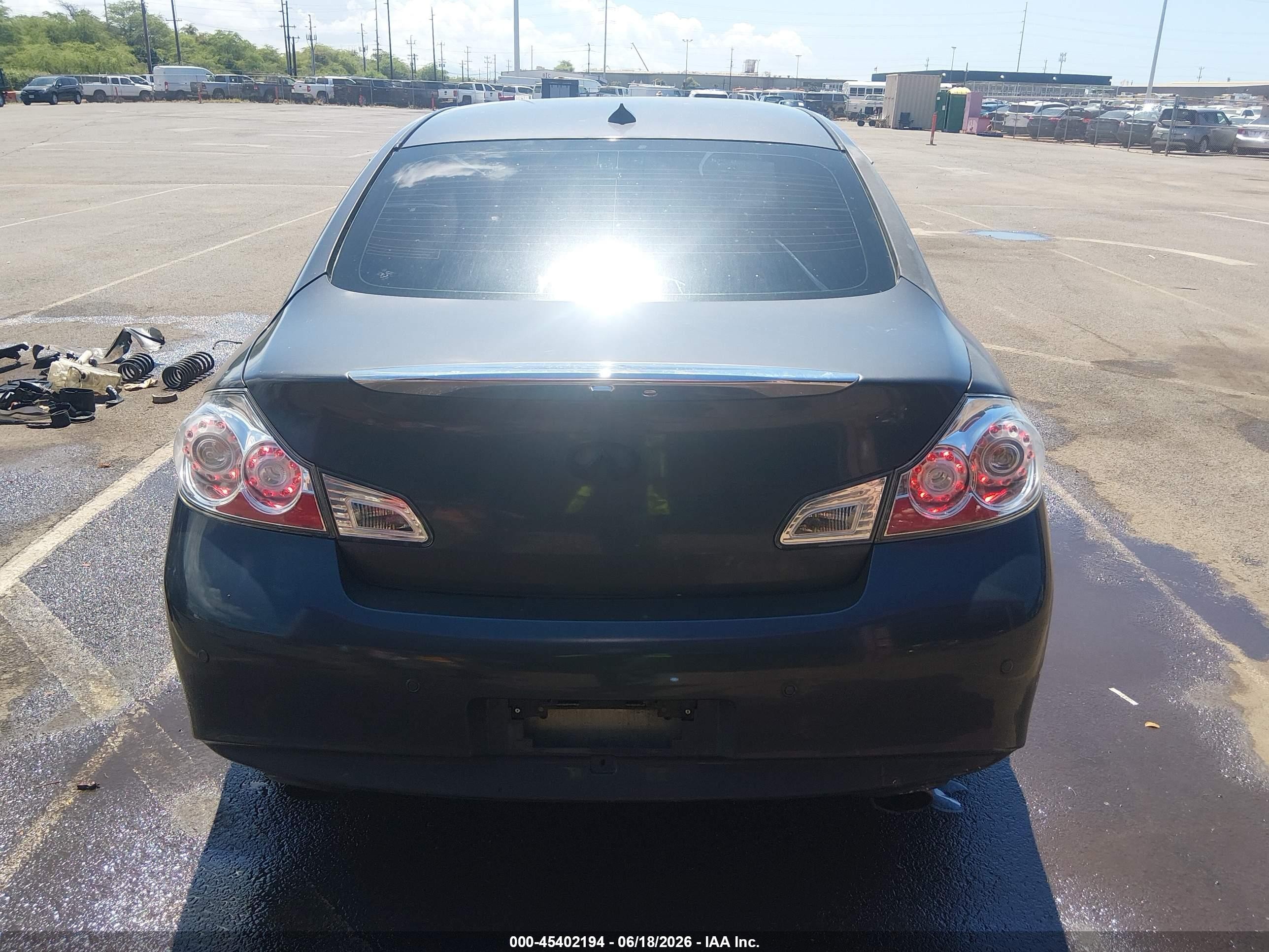 2013 Infiniti G37 Journey Dark Blue vin: JN1CV6AP7DM713976