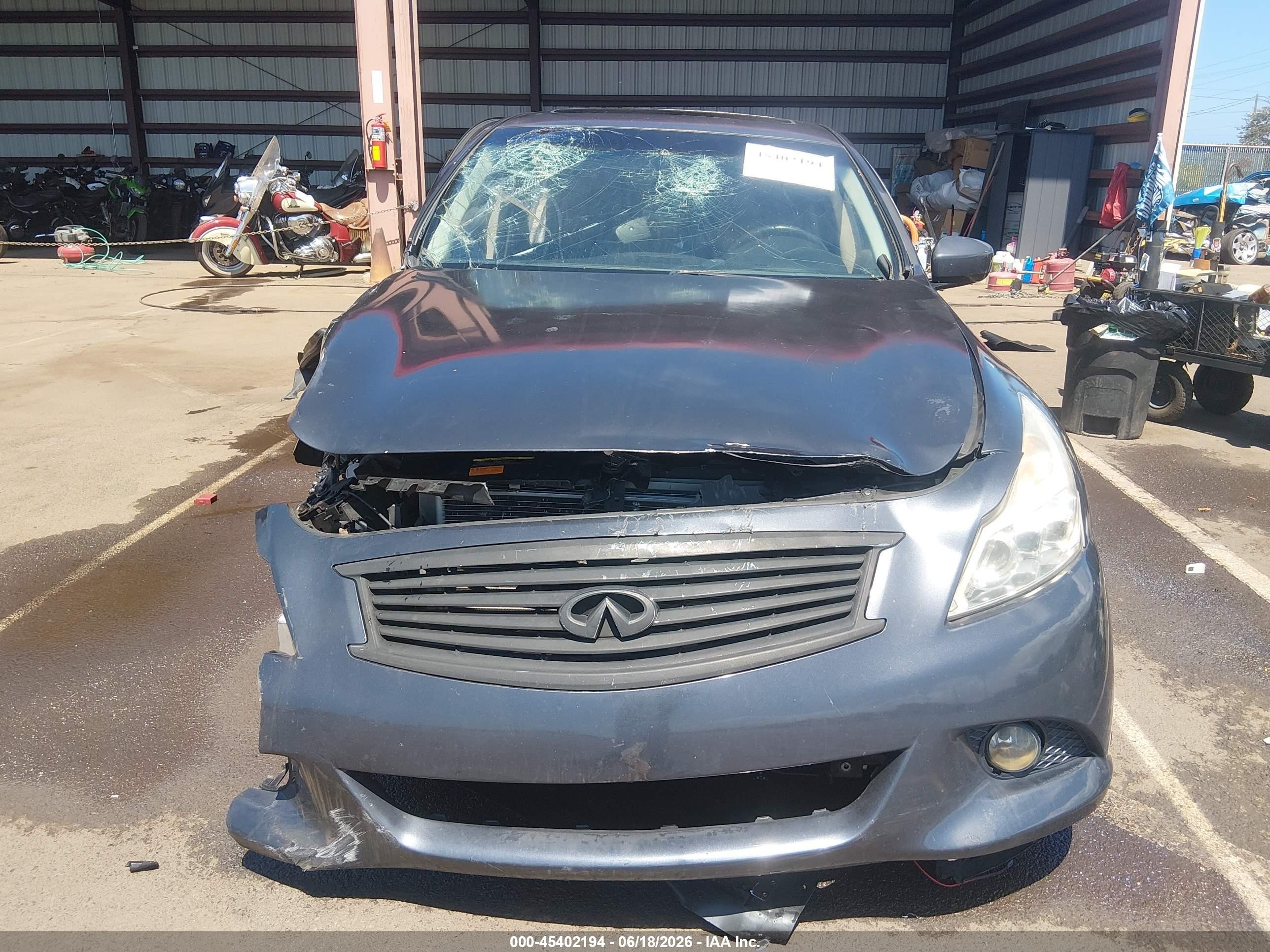 2013 Infiniti G37 Journey Dark Blue vin: JN1CV6AP7DM713976