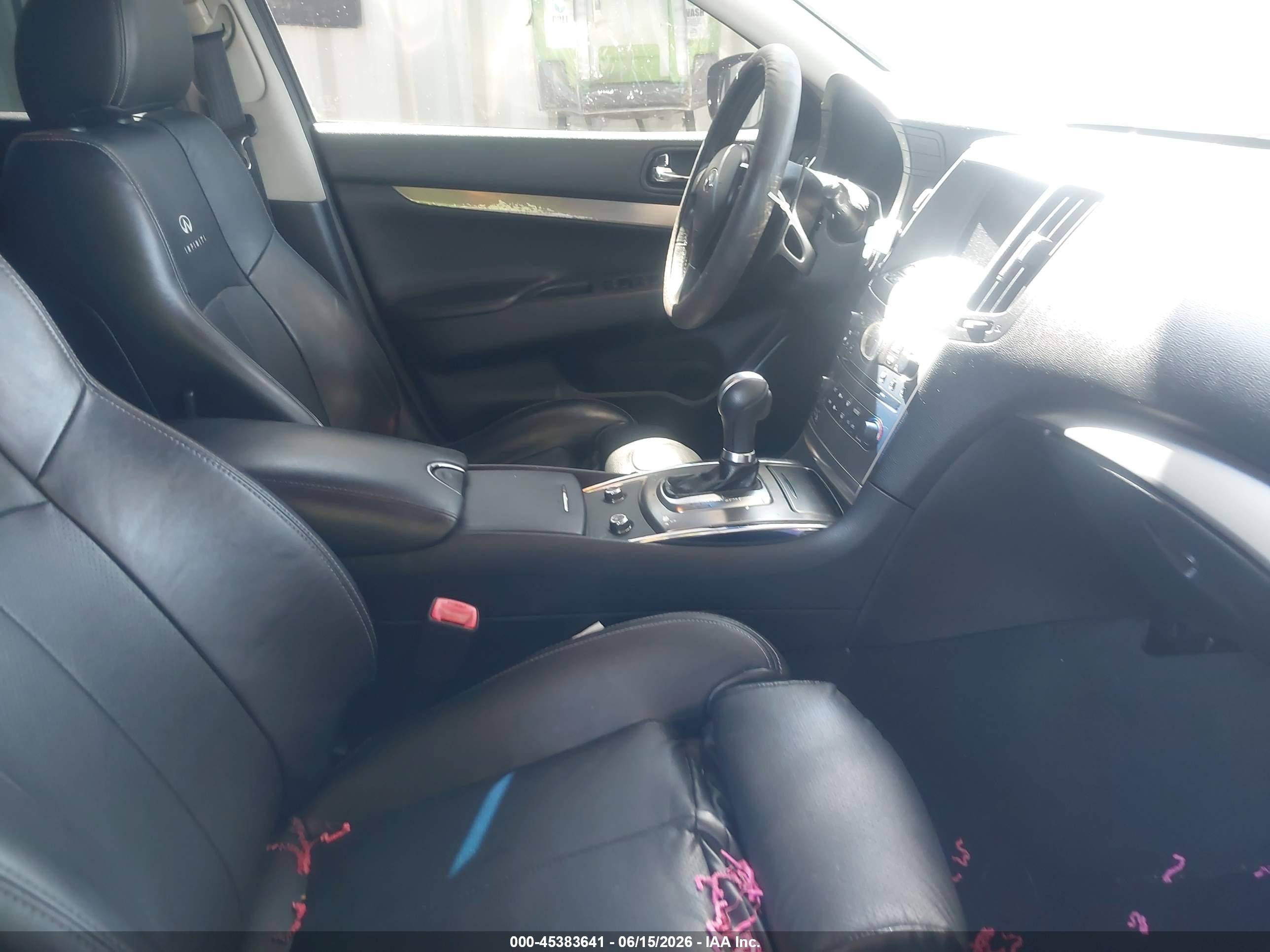 2013 Infiniti G37 Journey Черный vin: JN1CV6AP7DM716313