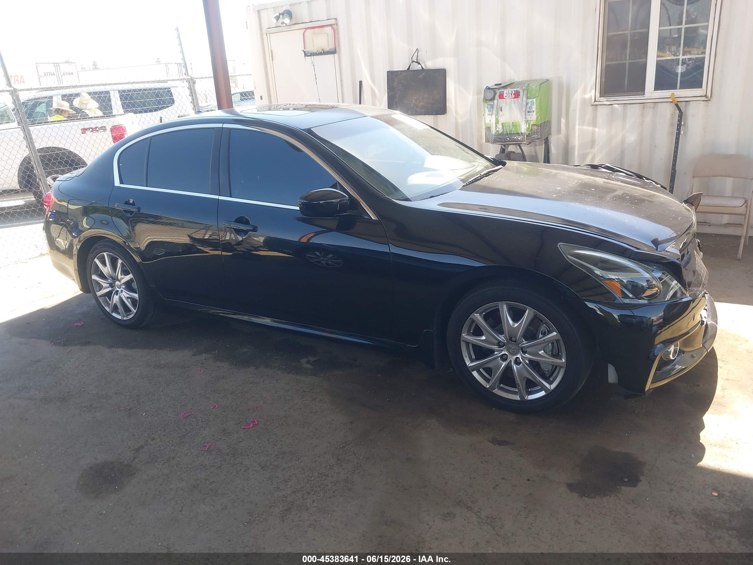 2013 Infiniti G37 Journey Черный vin: JN1CV6AP7DM716313