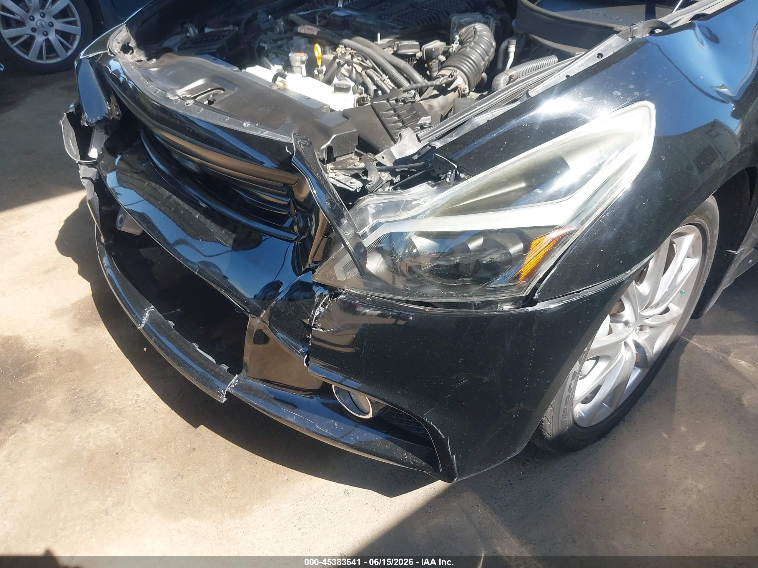 2013 Infiniti G37 Journey Черный vin: JN1CV6AP7DM716313
