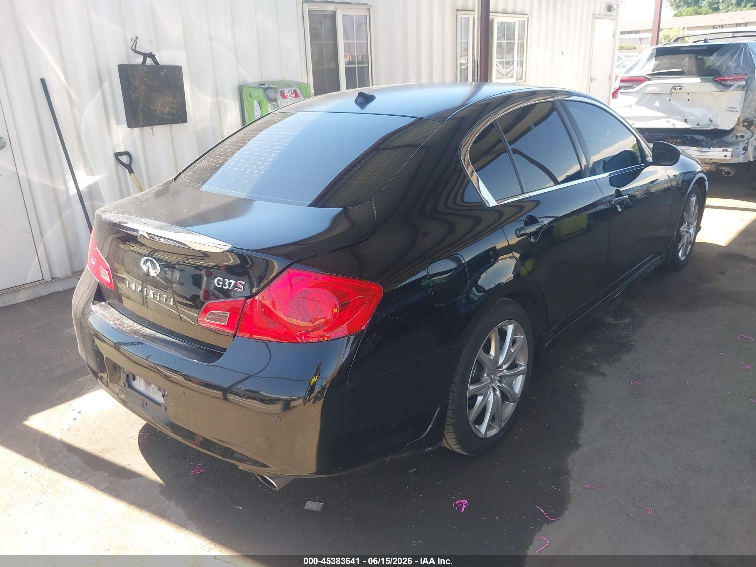 2013 Infiniti G37 Journey Черный vin: JN1CV6AP7DM716313