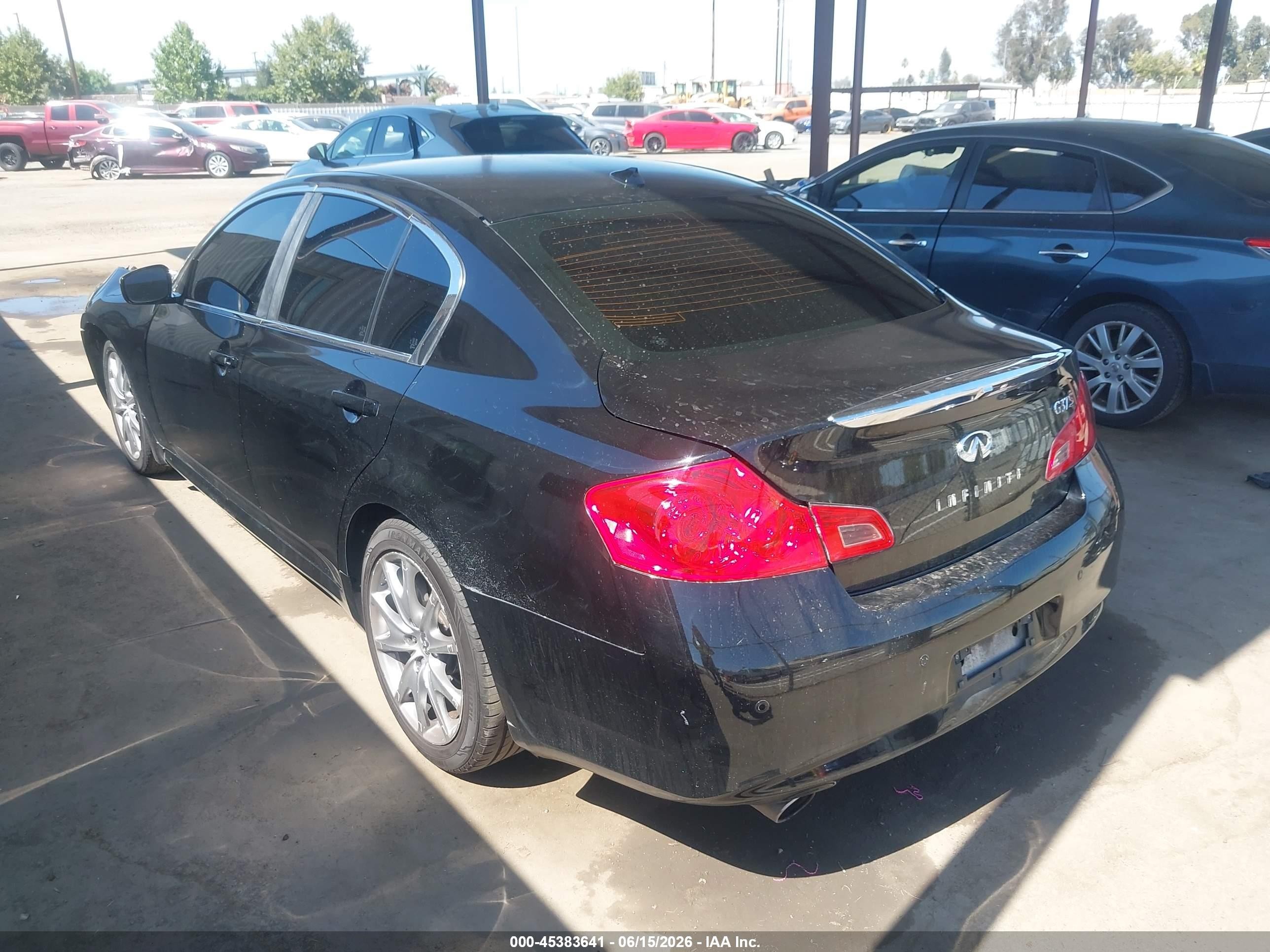 2013 Infiniti G37 Journey Черный vin: JN1CV6AP7DM716313
