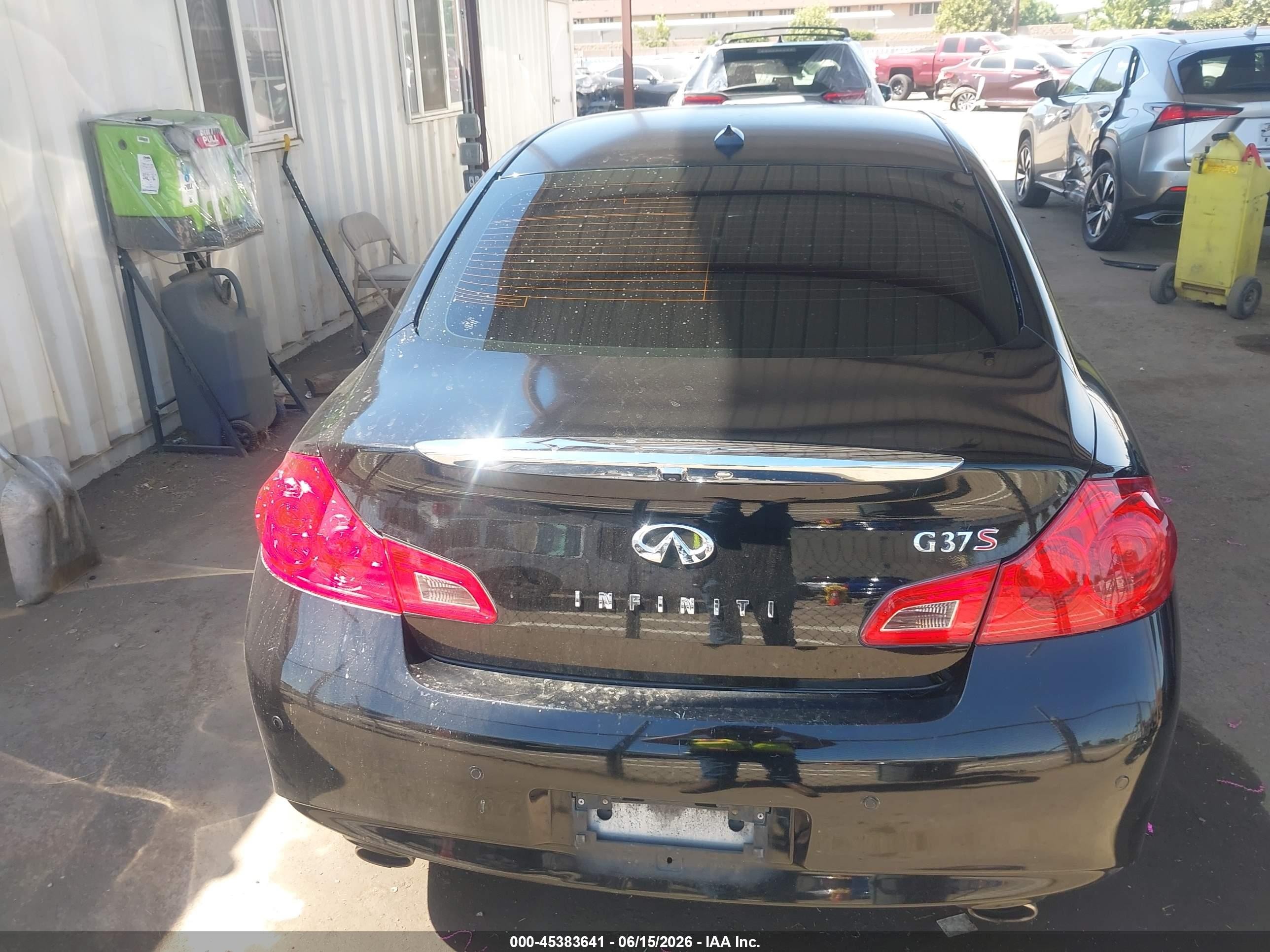 2013 Infiniti G37 Journey Черный vin: JN1CV6AP7DM716313