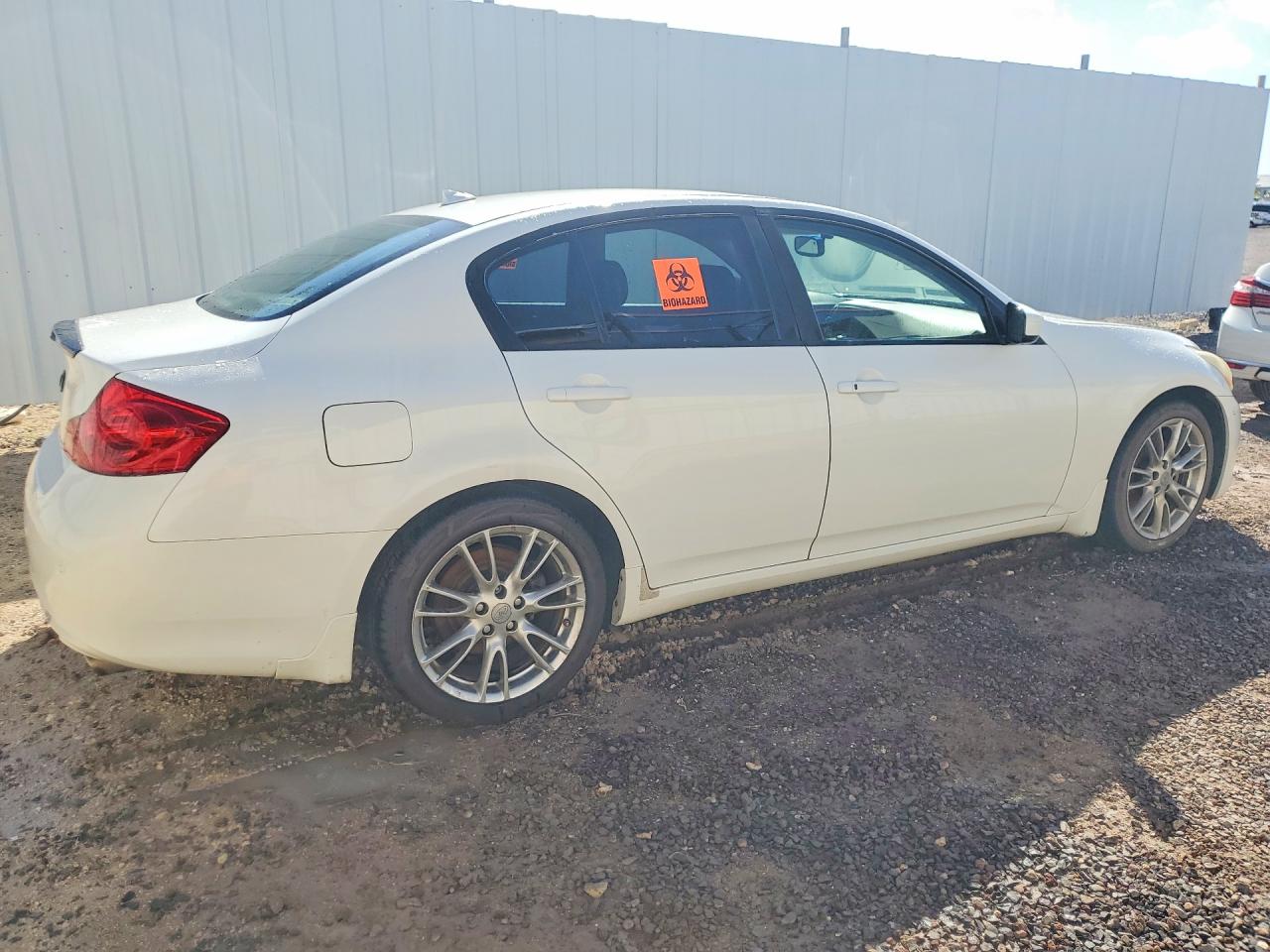 2013 Infiniti G35 White vin: JN1CV6AP7DM722189