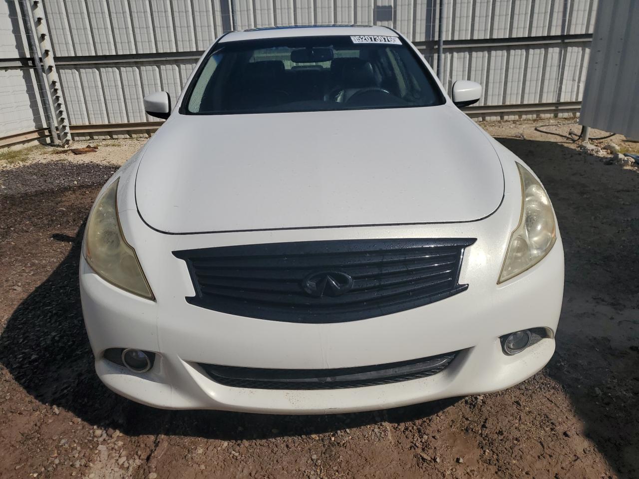 2013 Infiniti G35 White vin: JN1CV6AP7DM722189 Damage: Hood, Heavy Scratch, 1/8 To 1/2 Inch