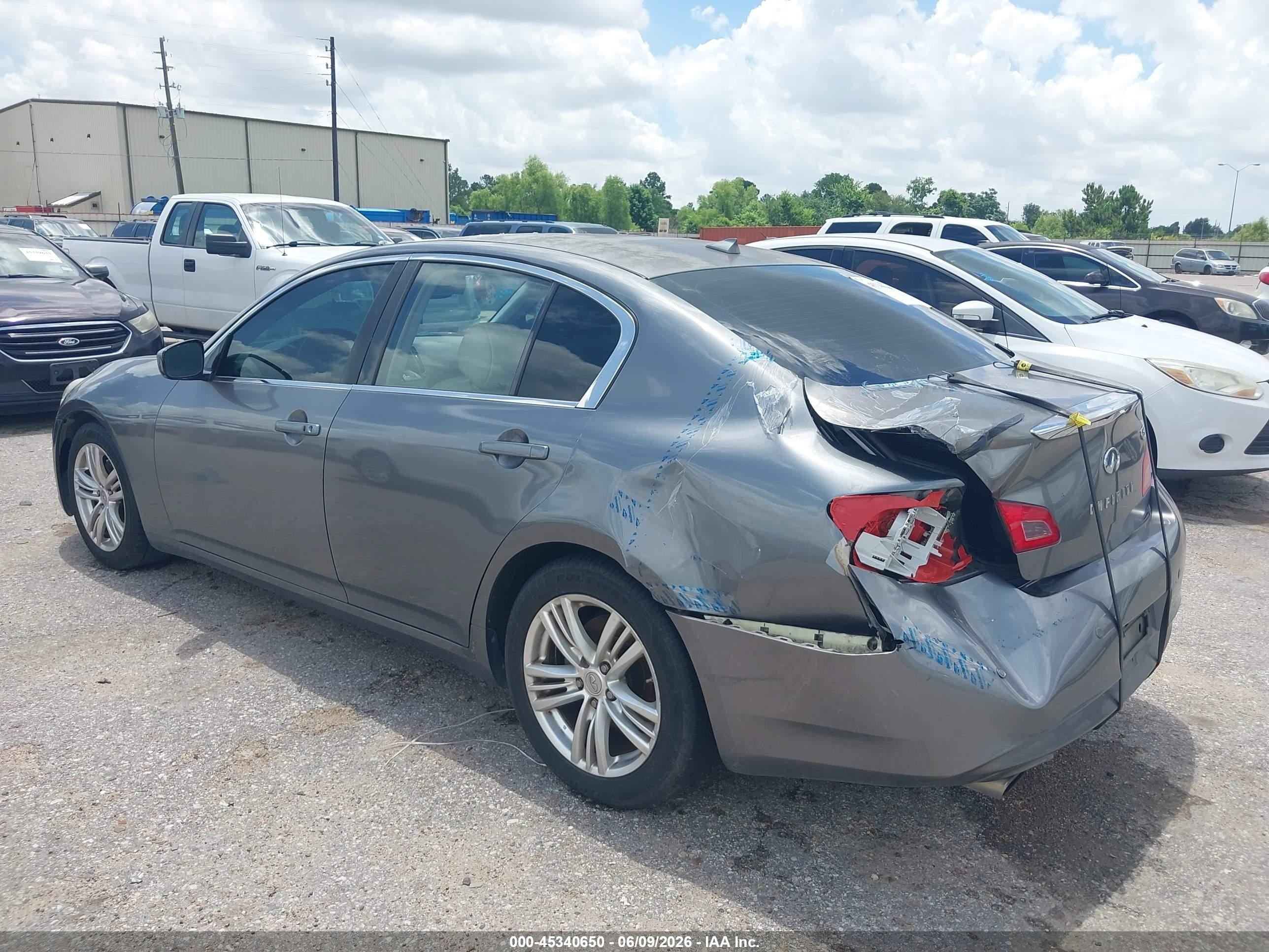 2013 Infiniti G37 Journey Gray vin: JN1CV6AP7DM723147