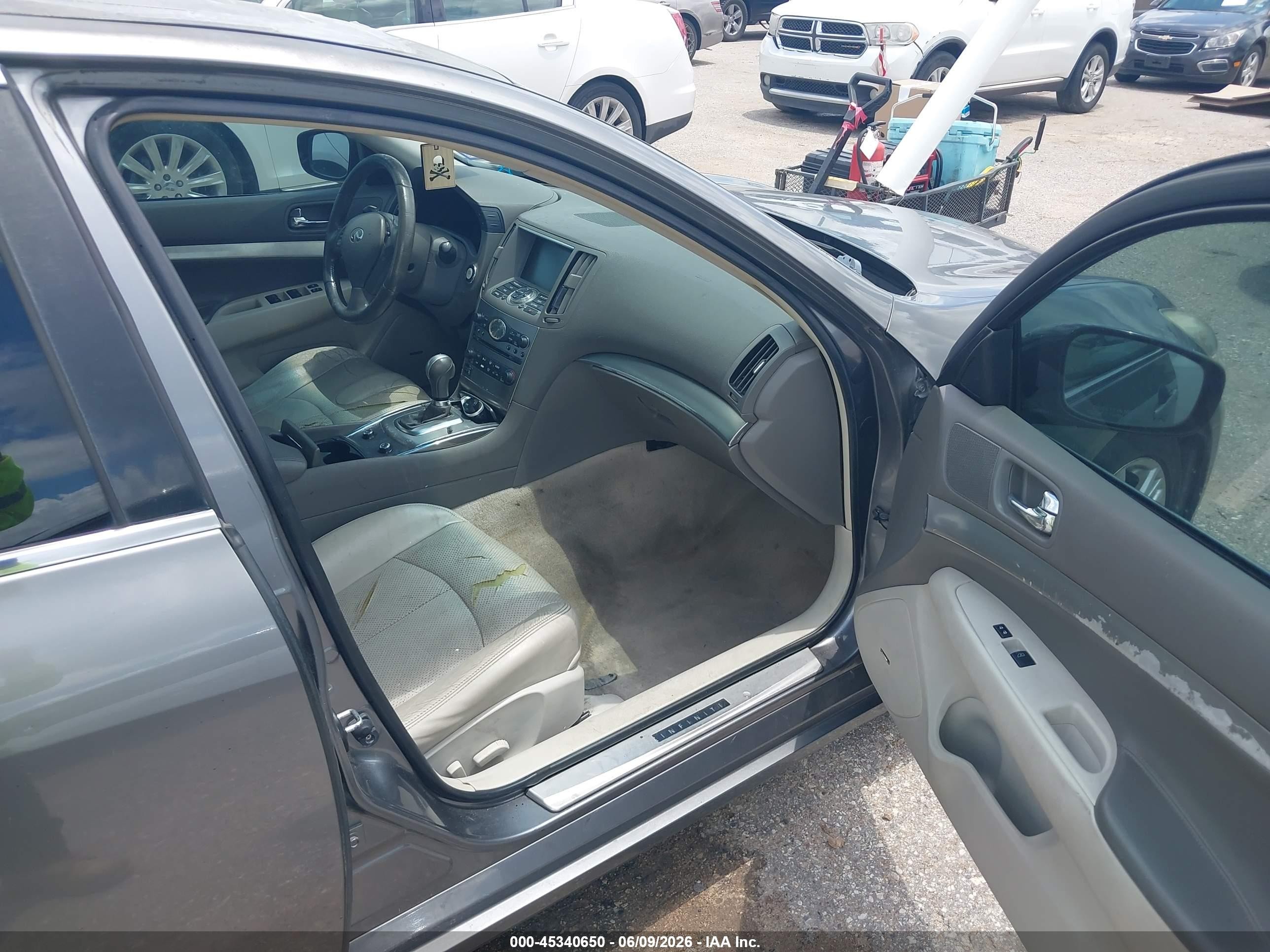 2013 Infiniti G37 Journey Gray vin: JN1CV6AP7DM723147
