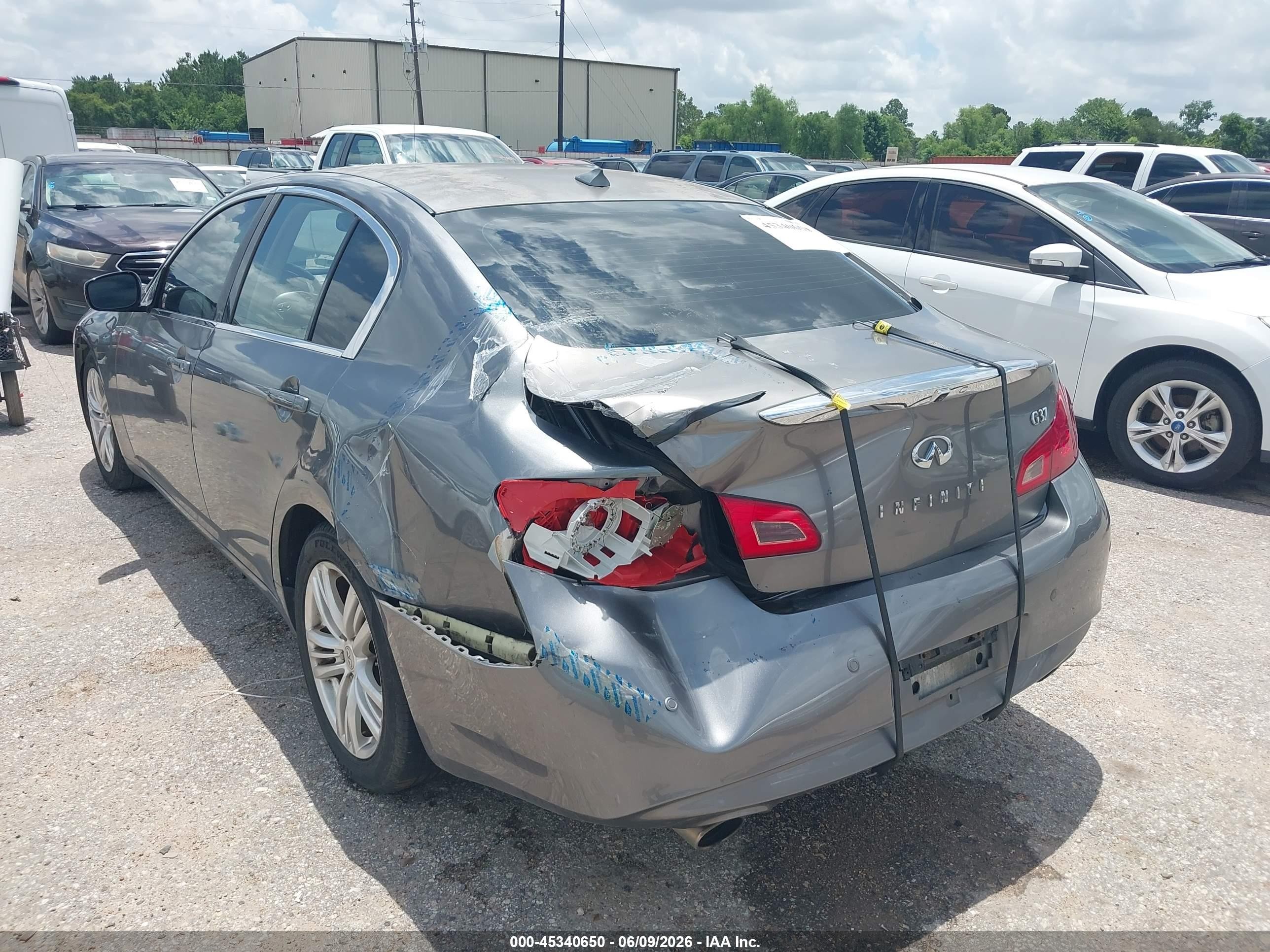 2013 Infiniti G37 Journey Gray vin: JN1CV6AP7DM723147