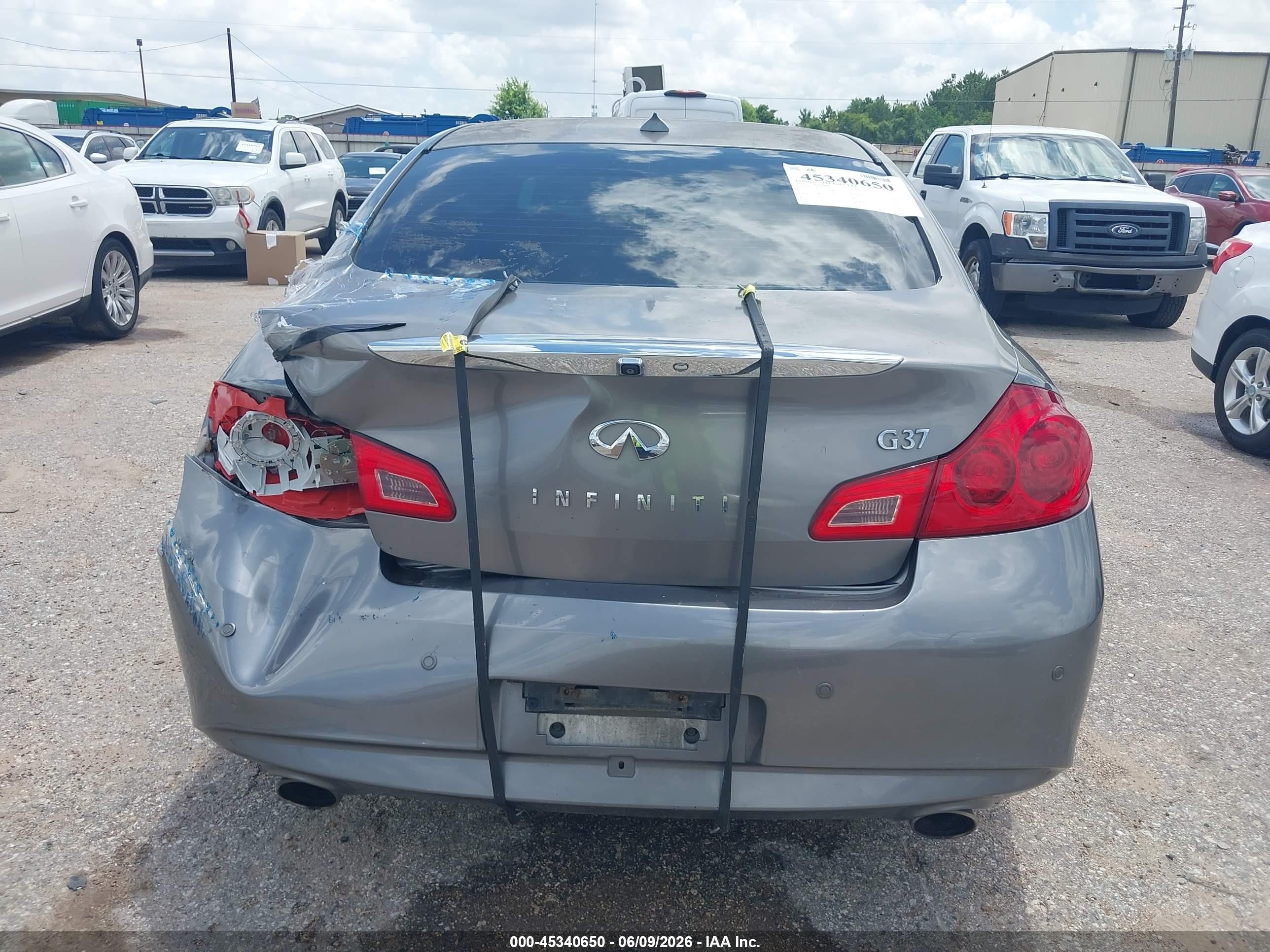 2013 Infiniti G37 Journey Gray vin: JN1CV6AP7DM723147