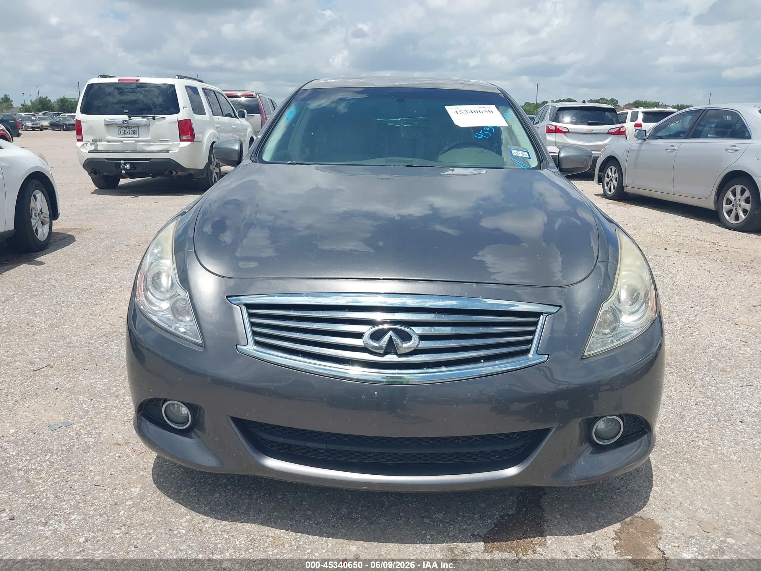2013 Infiniti G37 Journey Gray vin: JN1CV6AP7DM723147