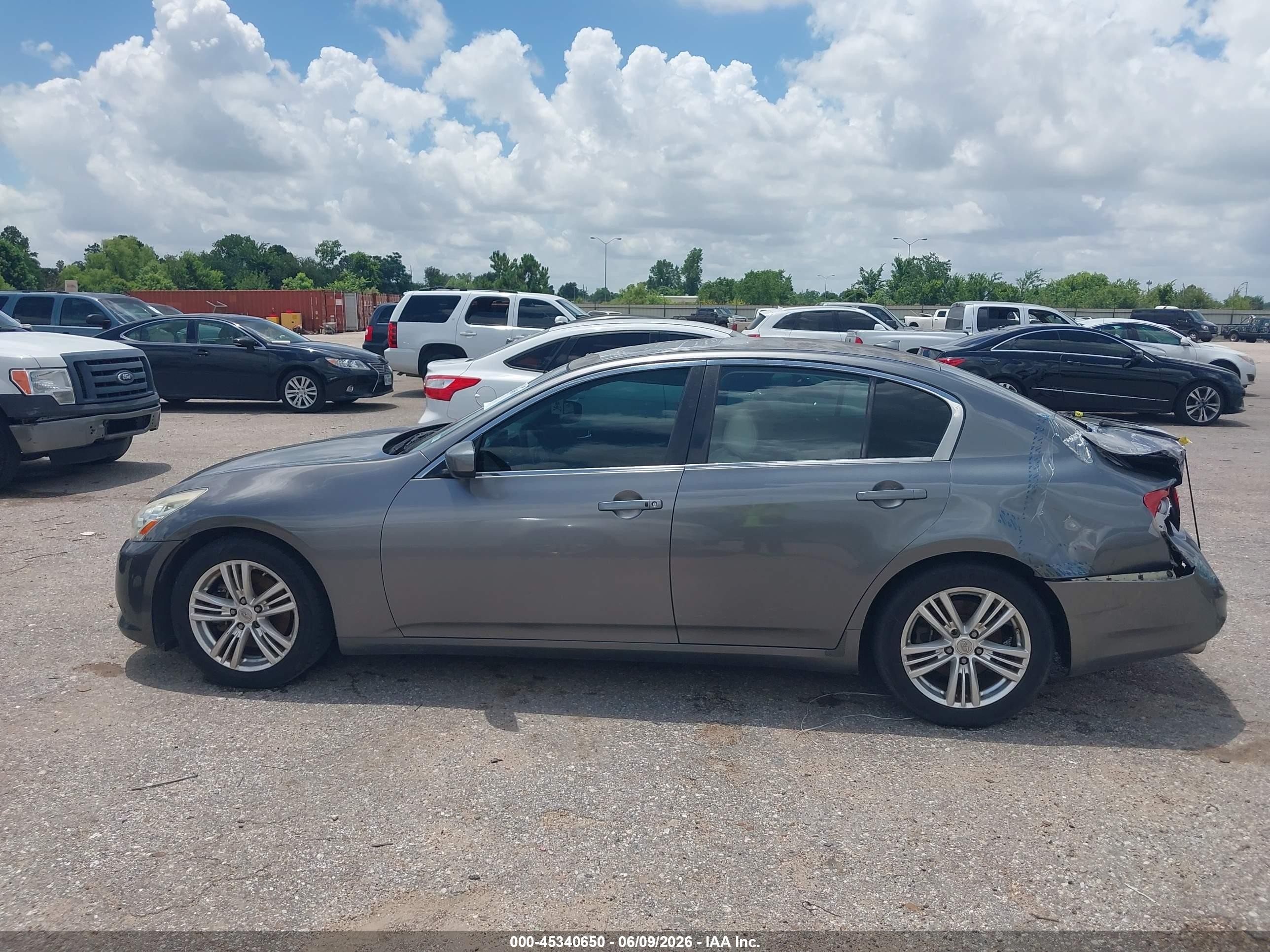 2013 Infiniti G37 Journey Gray vin: JN1CV6AP7DM723147