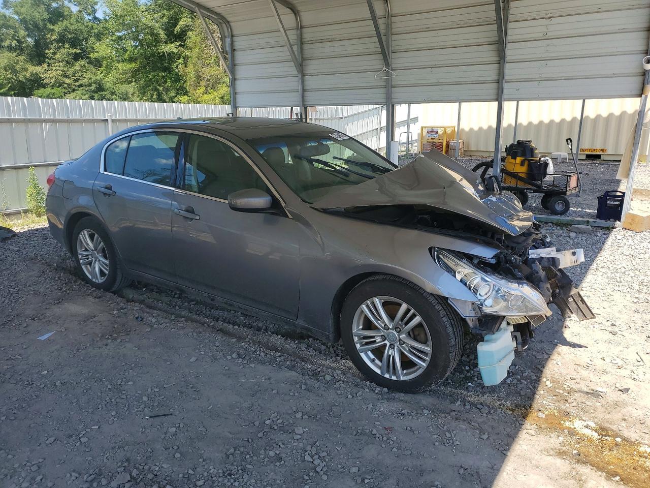 2013 Infiniti G37 Sedan Journey Gray vin: JN1CV6AP7DM725528