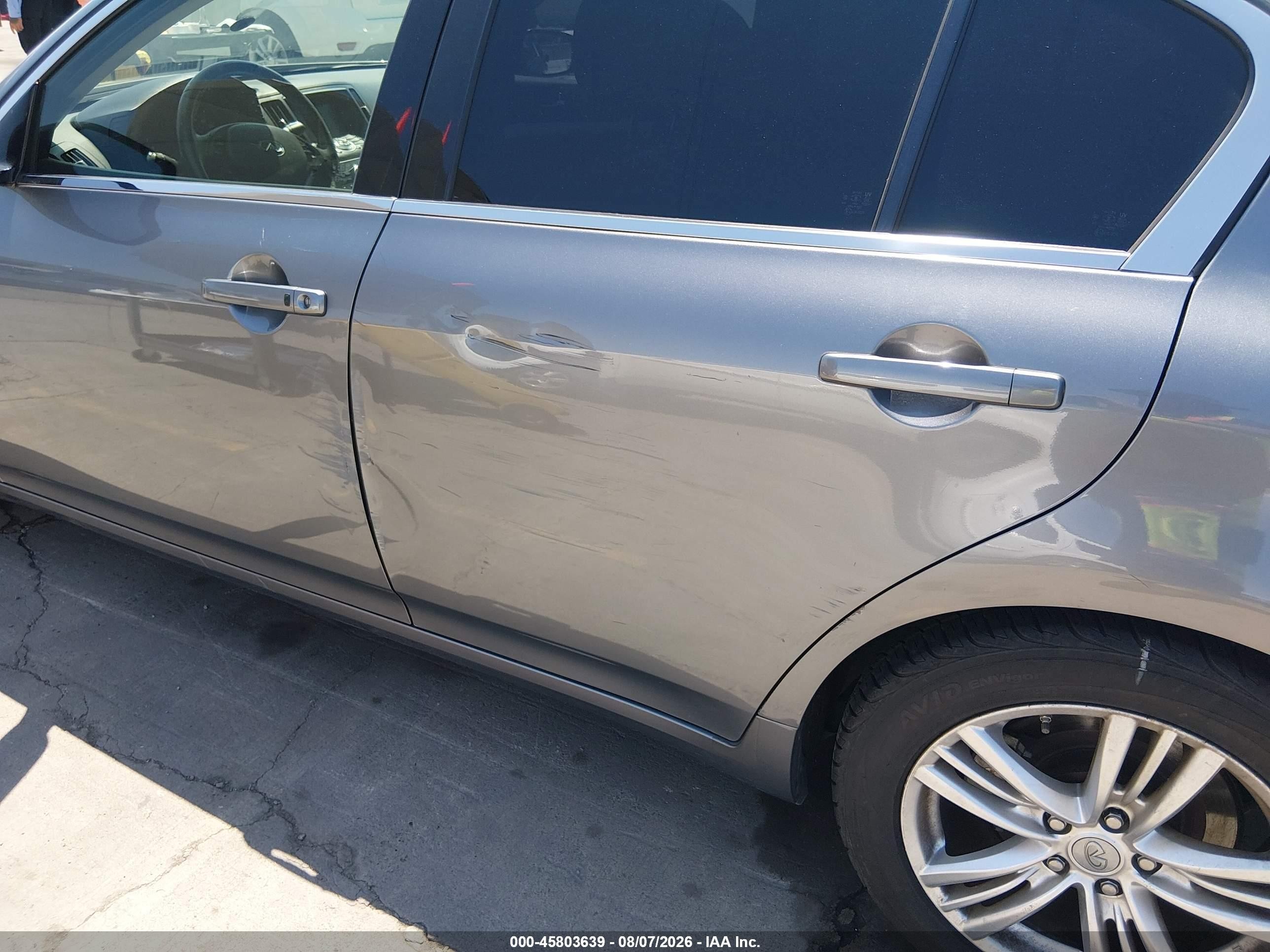 2015 Infiniti Q40   Gray vin: JN1CV6AP7FM580414
