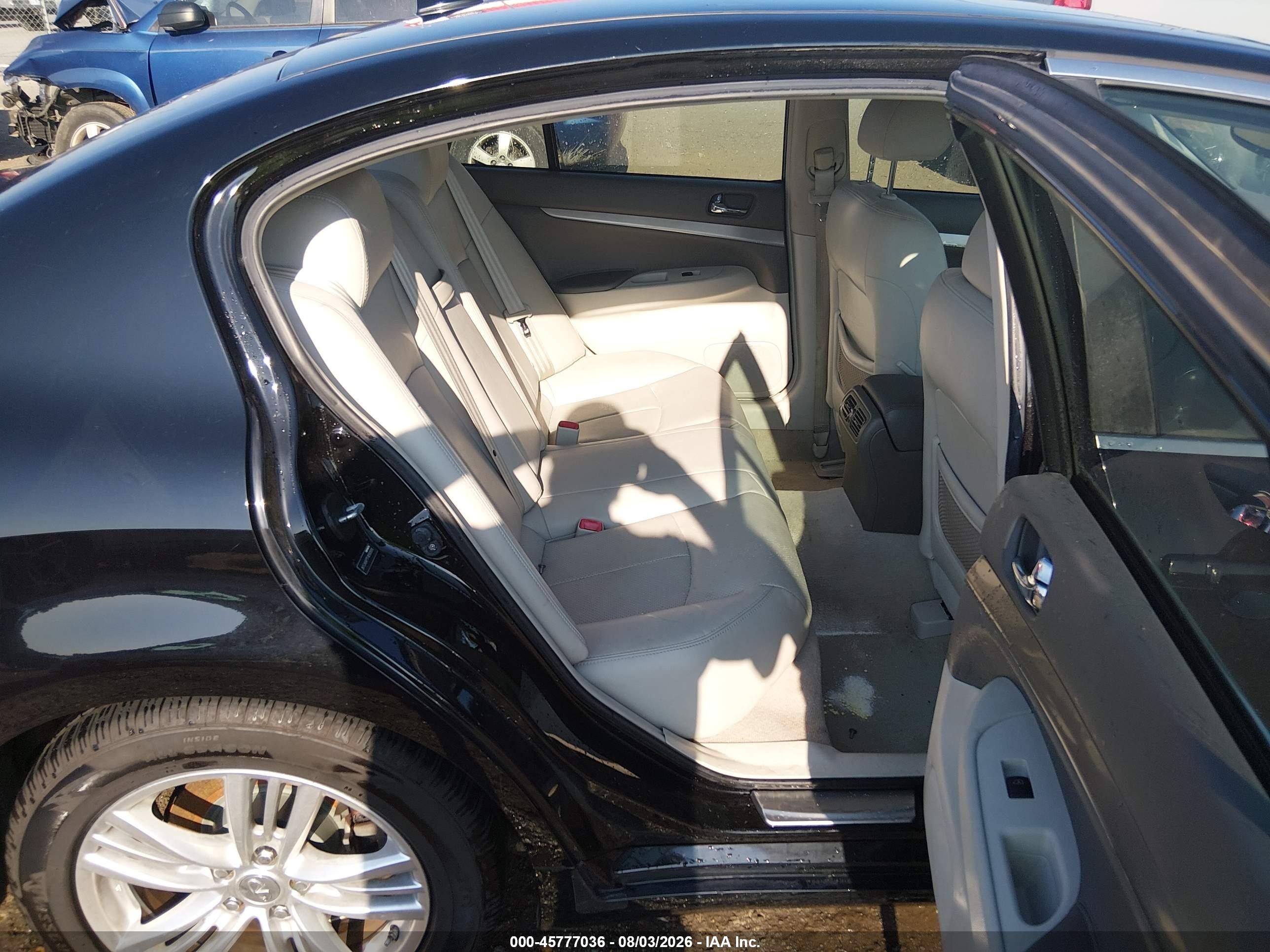 2015 Infiniti Q40 Black vin: JN1CV6AP7FM580686