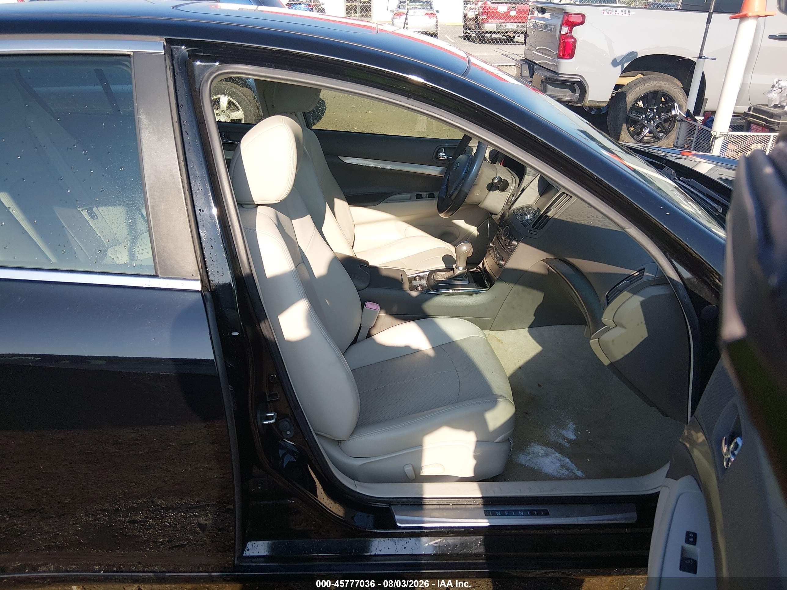 2015 Infiniti Q40 Black vin: JN1CV6AP7FM580686