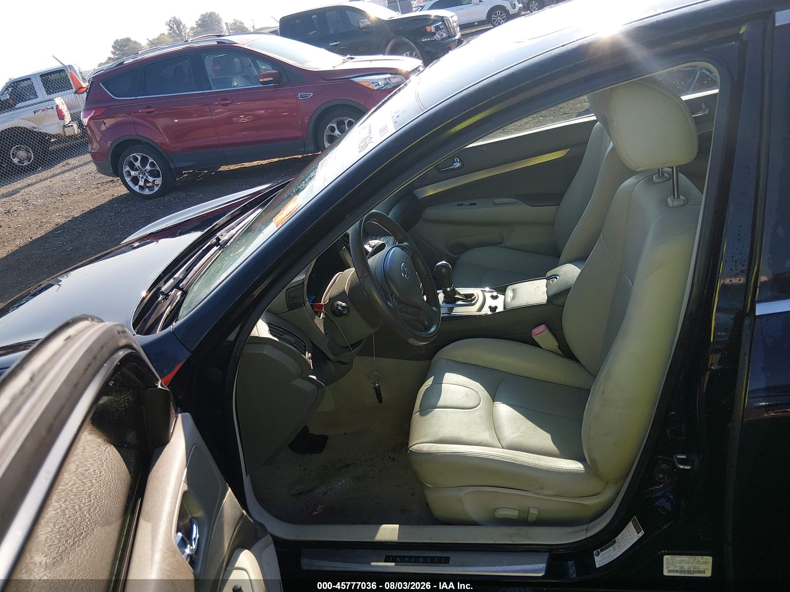 2015 Infiniti Q40 Black vin: JN1CV6AP7FM580686