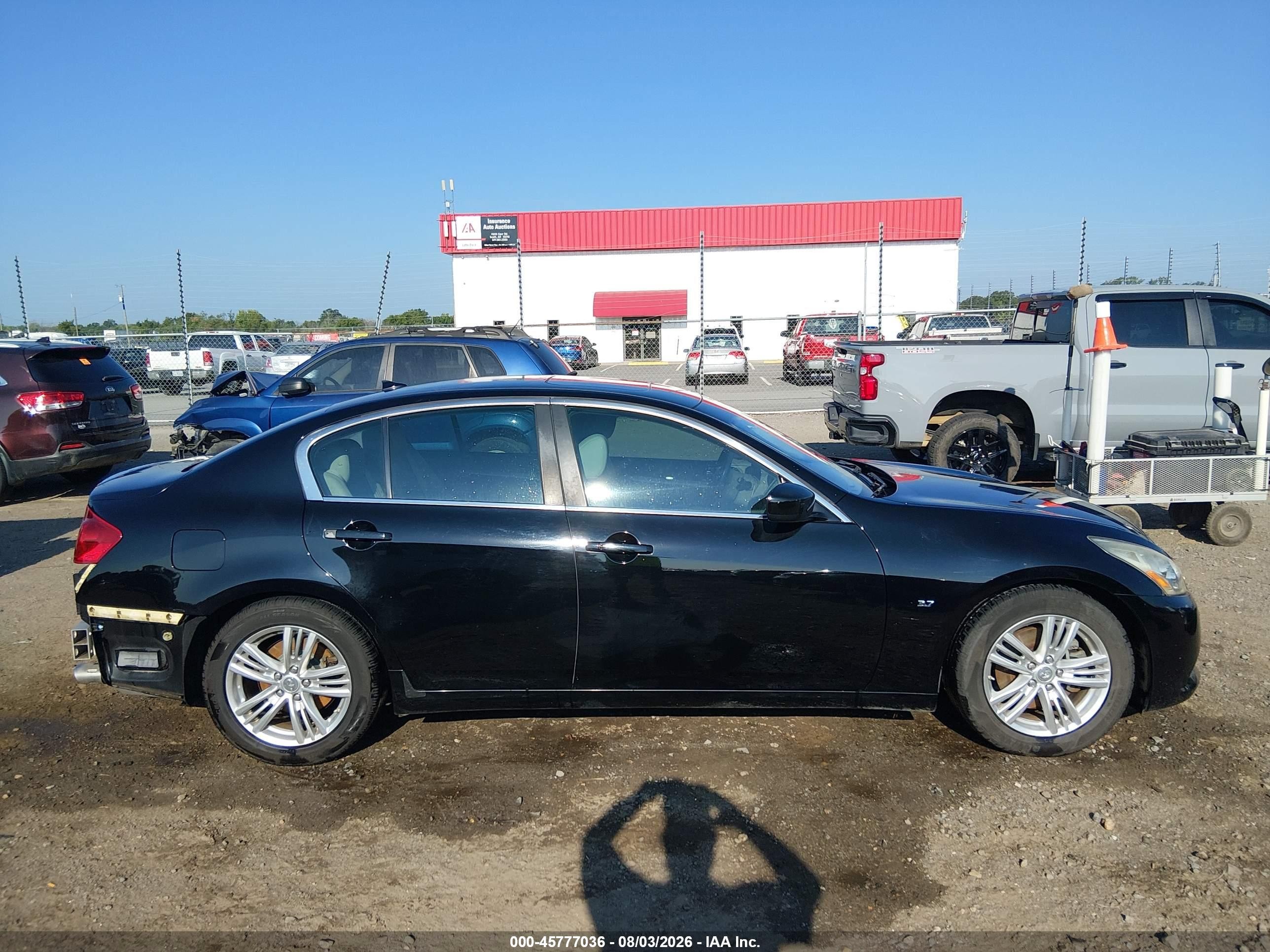 2015 Infiniti Q40 Black vin: JN1CV6AP7FM580686