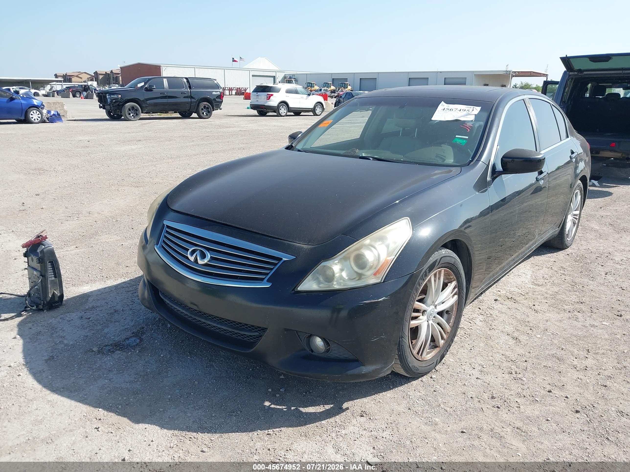 2010 Infiniti G37 Journey Black vin: JN1CV6AP8AM200537