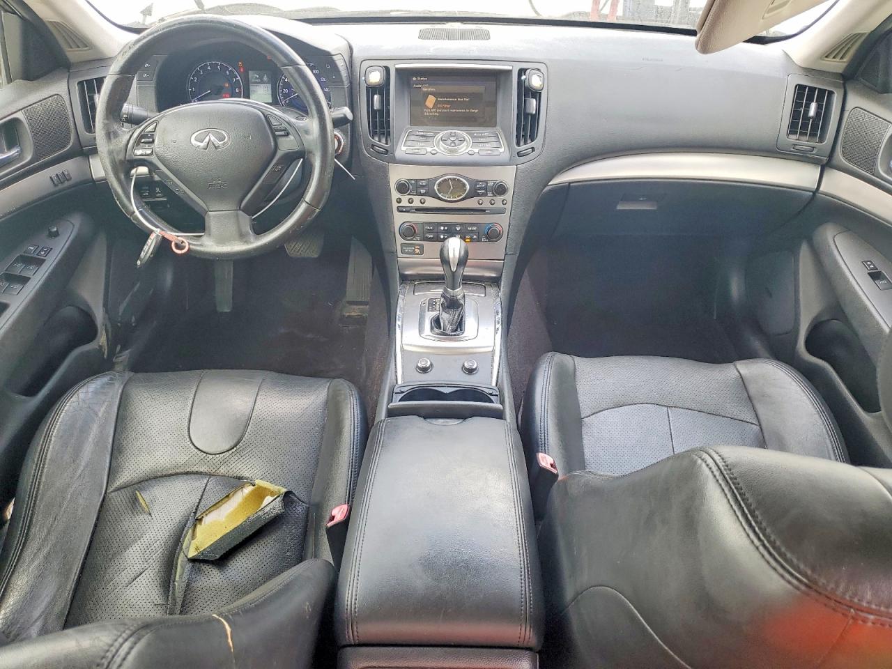 2010 Infiniti G37 Sedan Base White vin: JN1CV6AP8AM202501