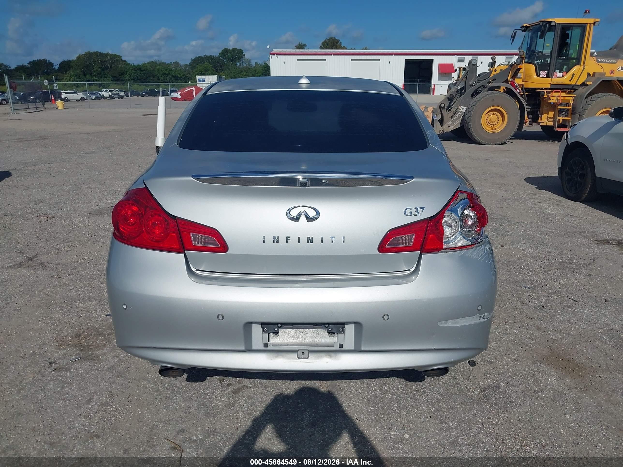2010 Infiniti G37 Journey Серебряный vin: JN1CV6AP8AM203664