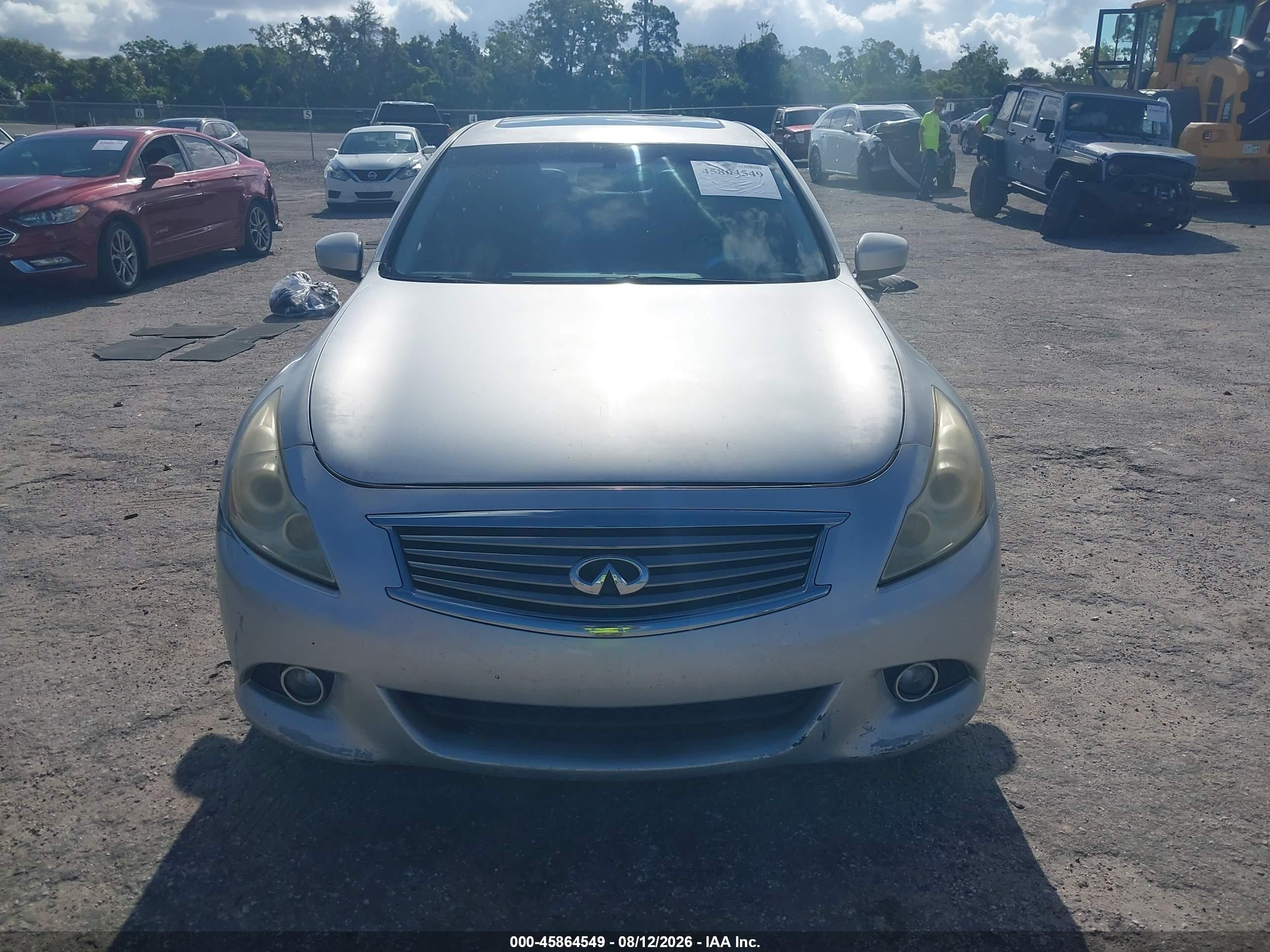 2010 Infiniti G37 Journey Серебряный vin: JN1CV6AP8AM203664