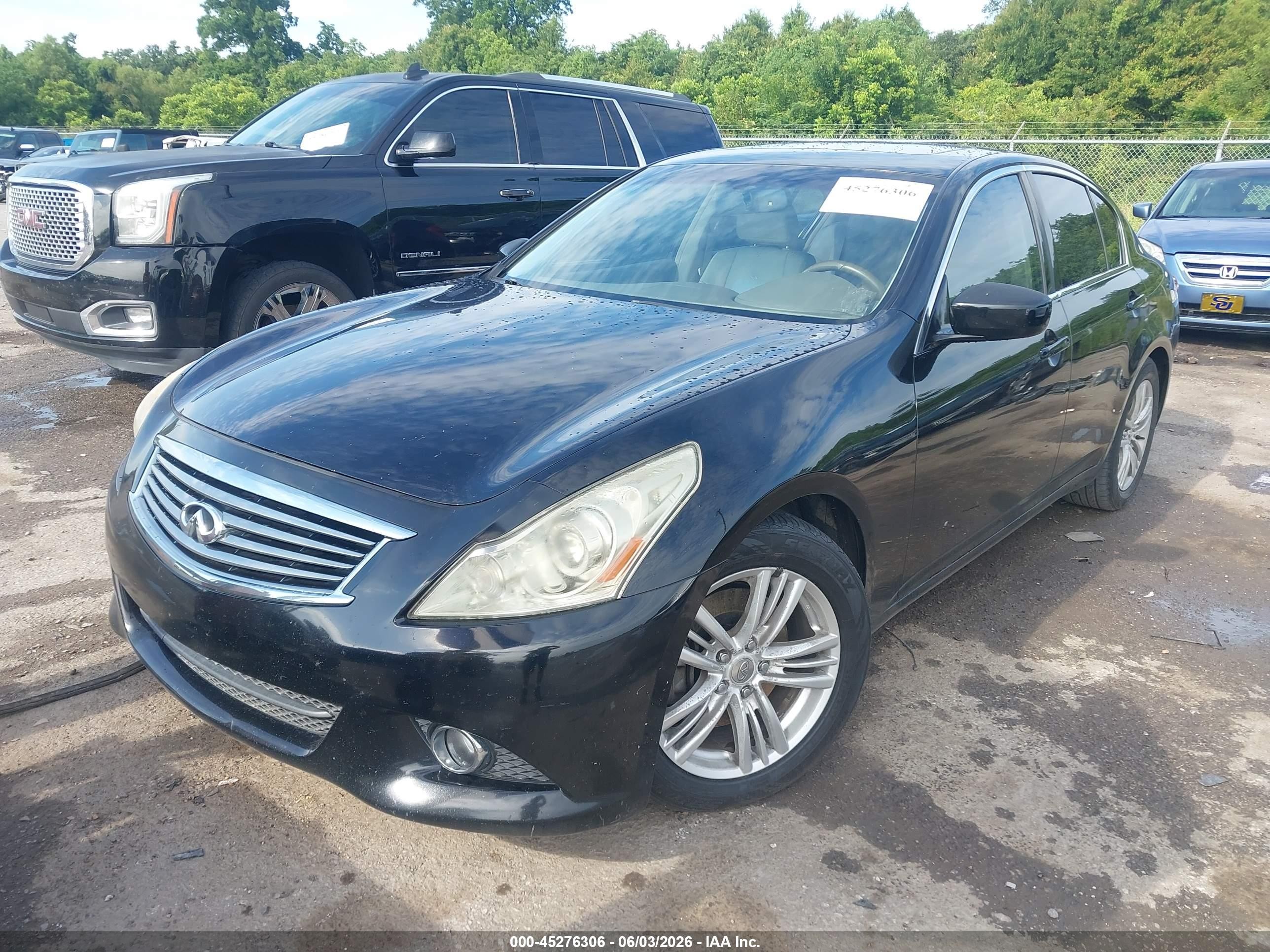 2010 Infiniti G37 Journey Черный vin: JN1CV6AP8AM204037