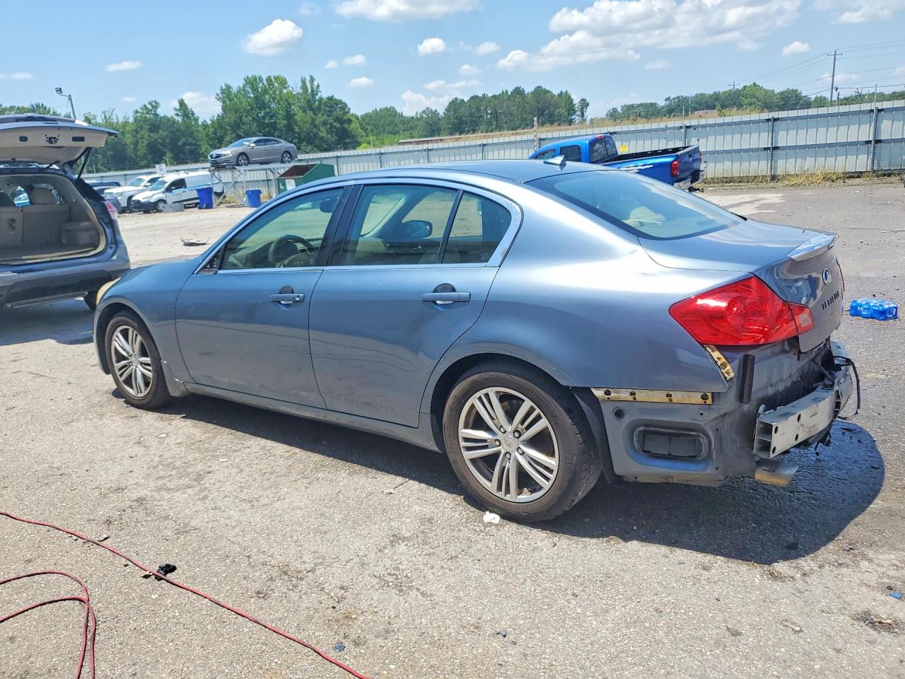 2010 Infiniti G37 Sedan Base Teal vin: JN1CV6AP8AM405288
