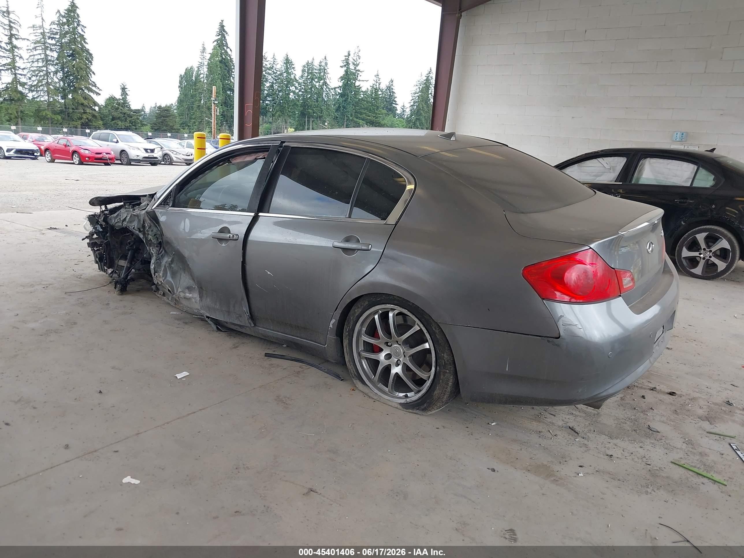 2011 Infiniti G37 Journey Gray vin: JN1CV6AP8BM501133