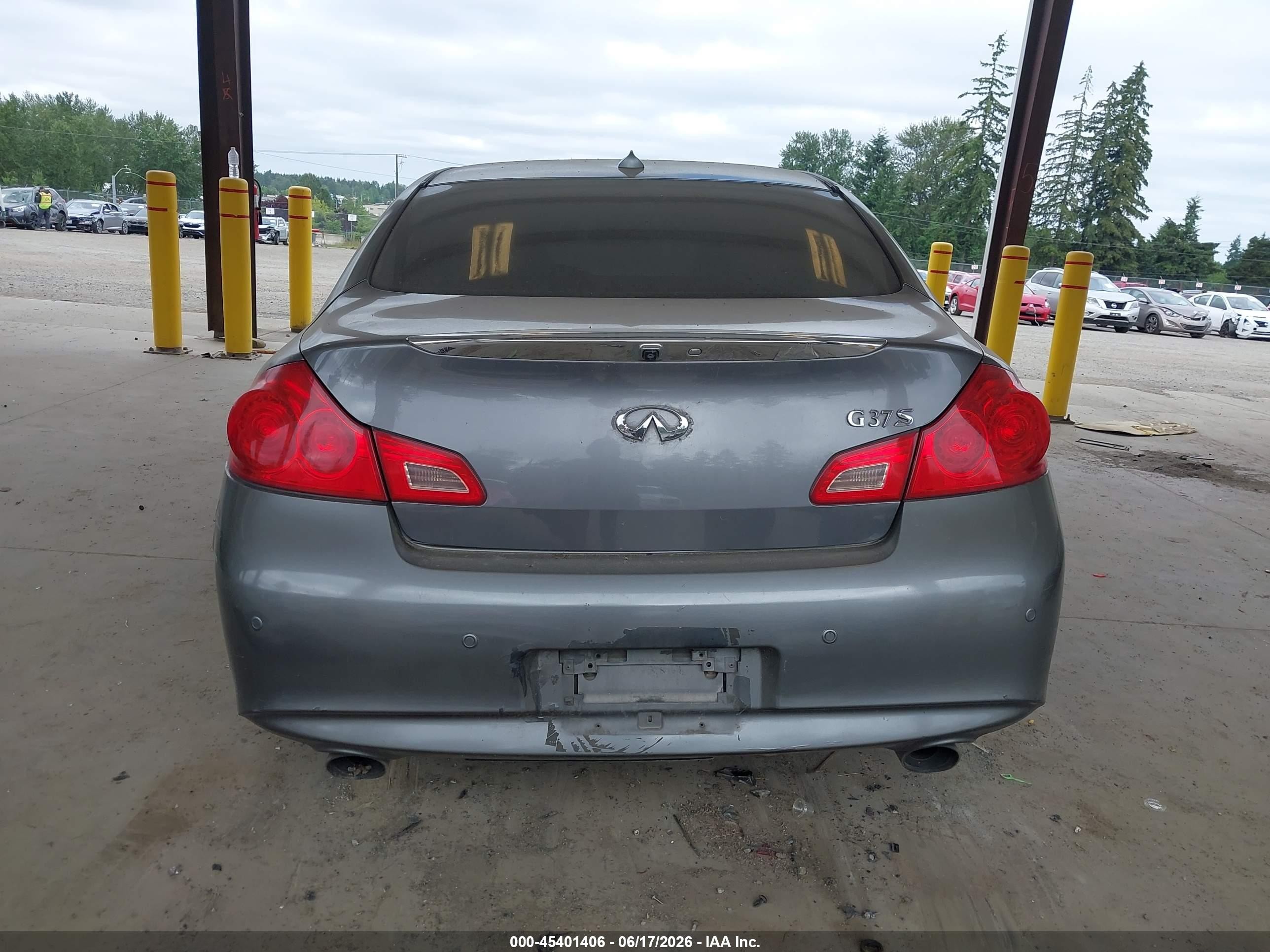 2011 Infiniti G37 Journey Gray vin: JN1CV6AP8BM501133